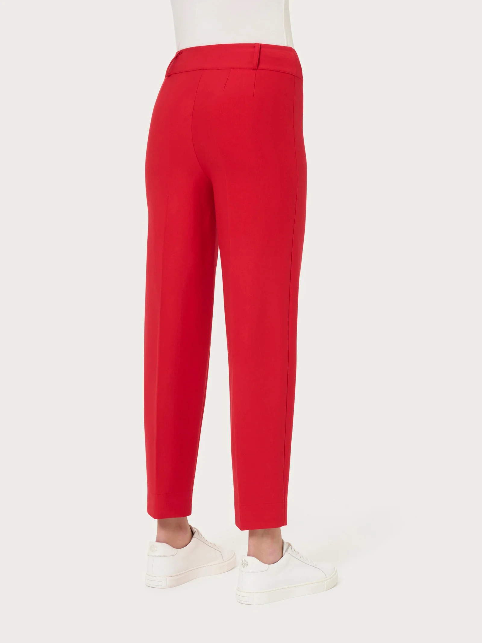 Pantalone a carota in Compact  - Salsa - Image 2
