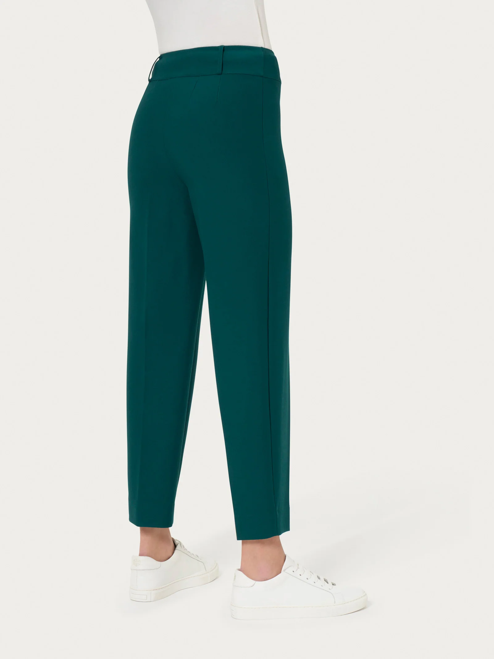 Pantalone a carota in Compact  - Rain Forest - Image 2