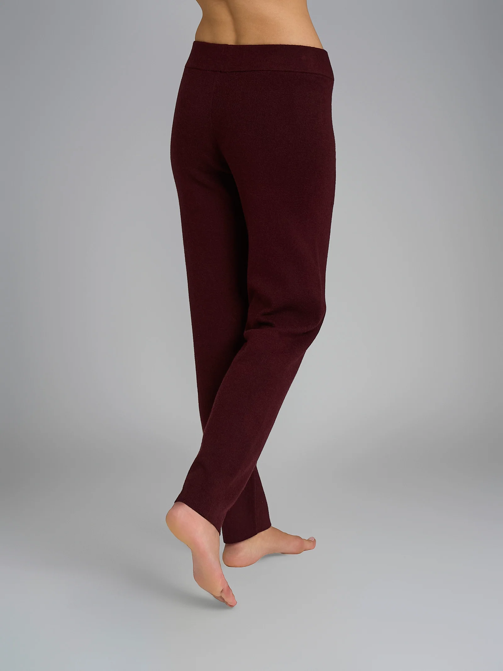 Pantalone a sigaretta con tasche in Super Soft - Fig - Image 2