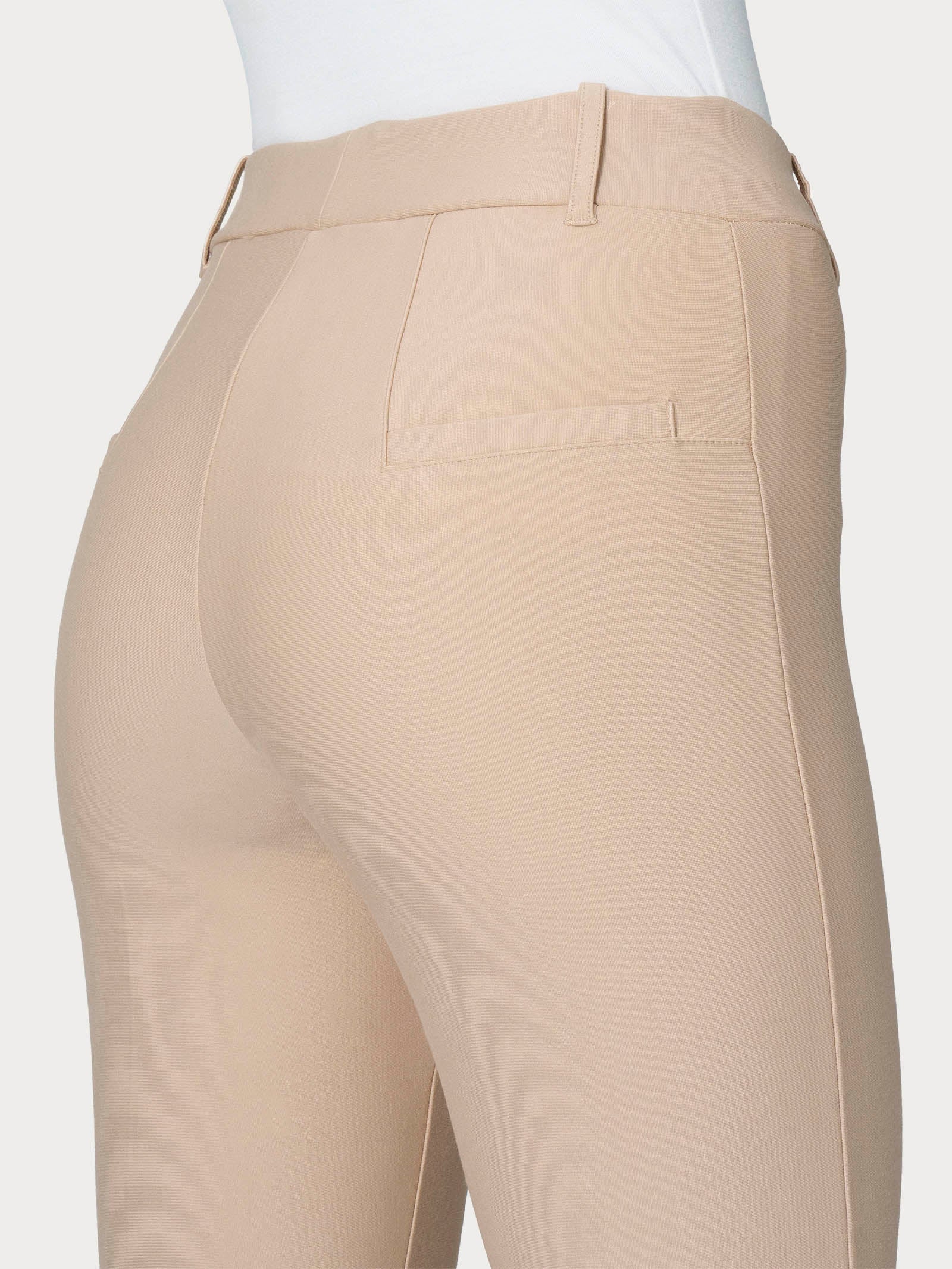 Pantalone a sigaretta in  Compact - Irish Cream - Image 3