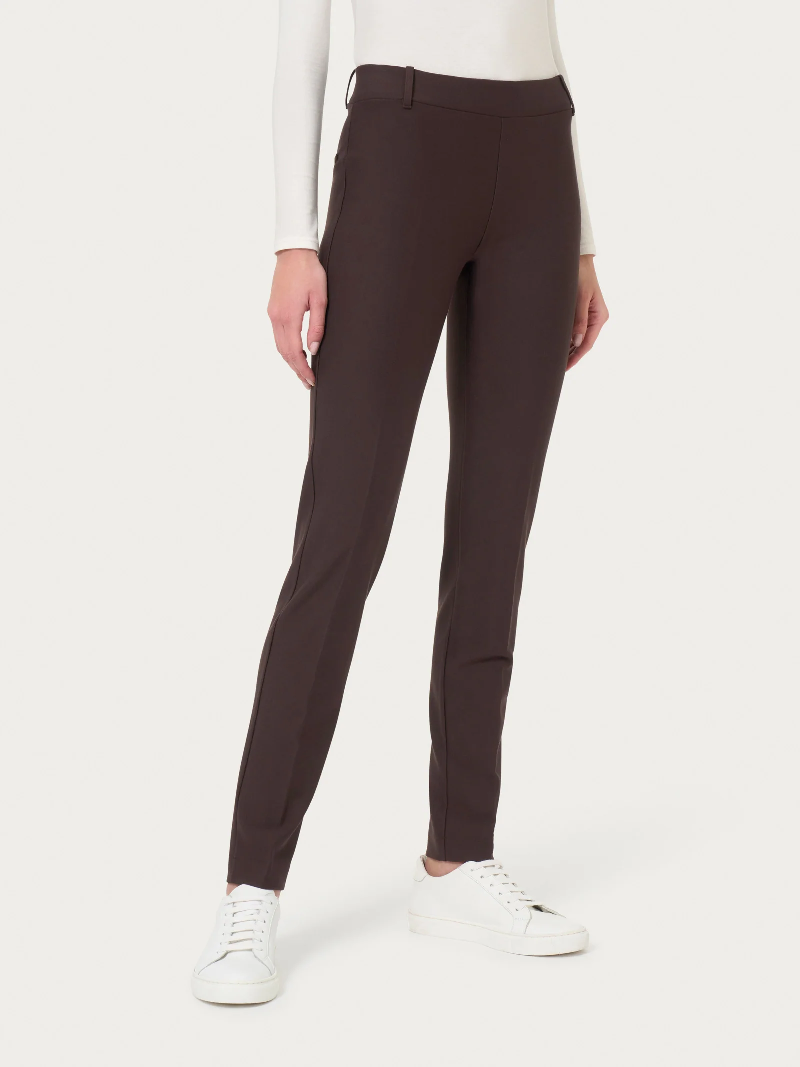 Pantalone a sigaretta in Compact - Chocolate Torte