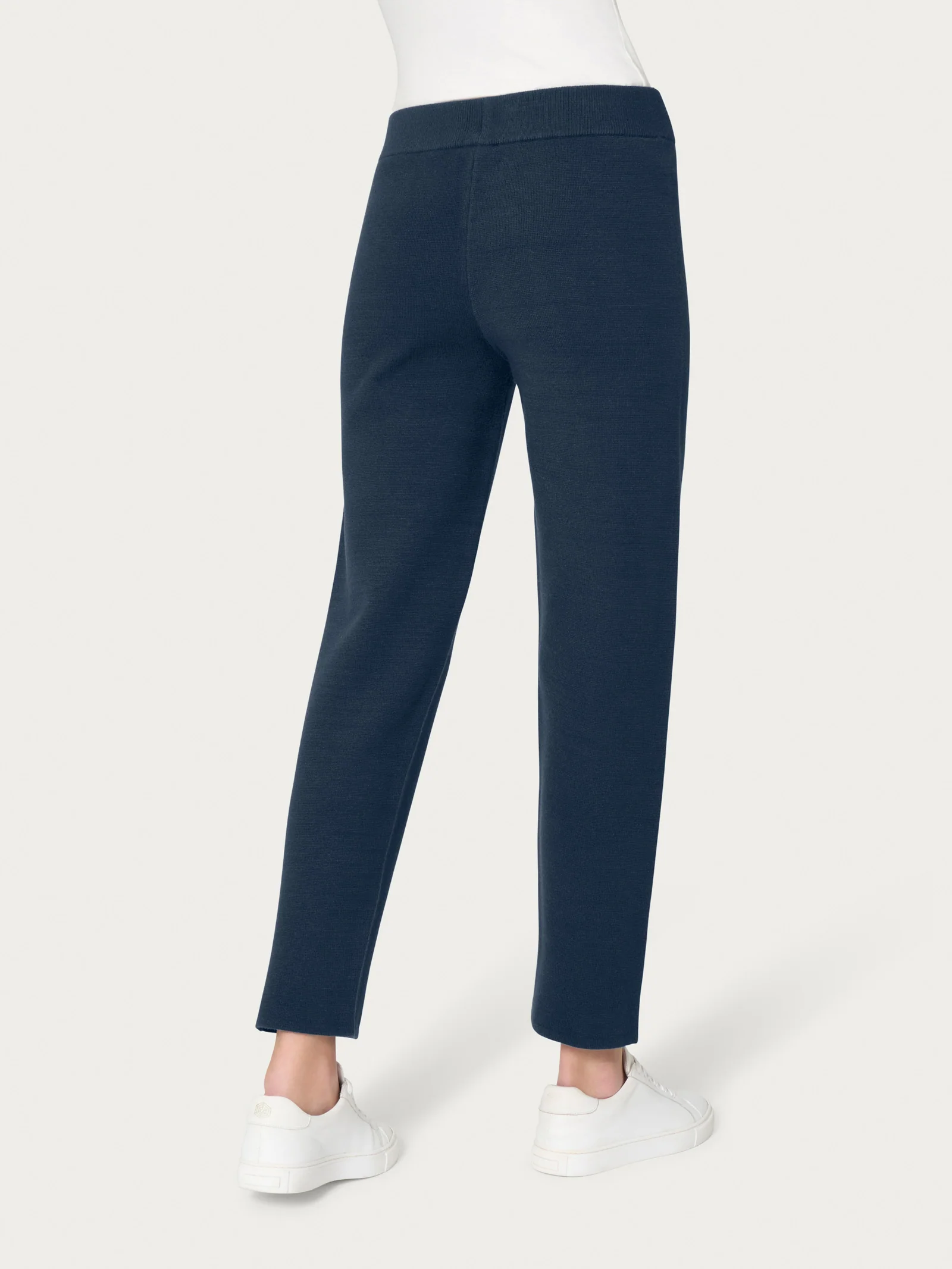Pantalone a sigaretta in Super Soft - Bleu - Image 2