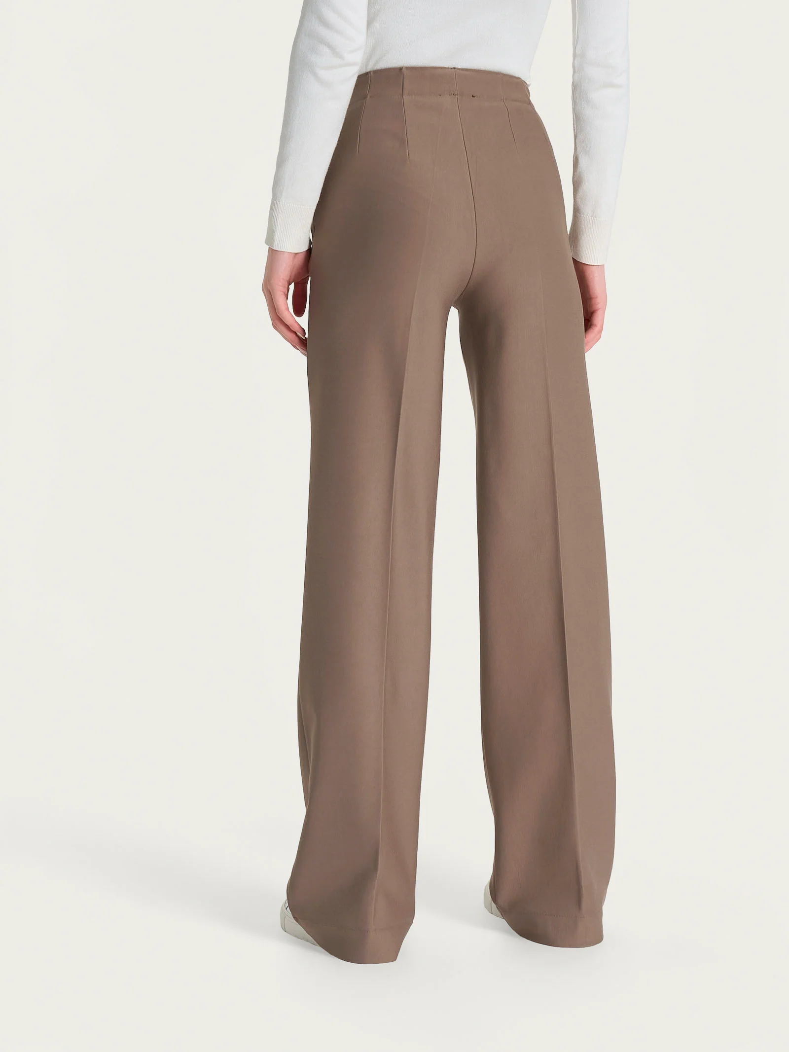Pantalone ampio con tasche in Compact - Pine Bark - Image 3