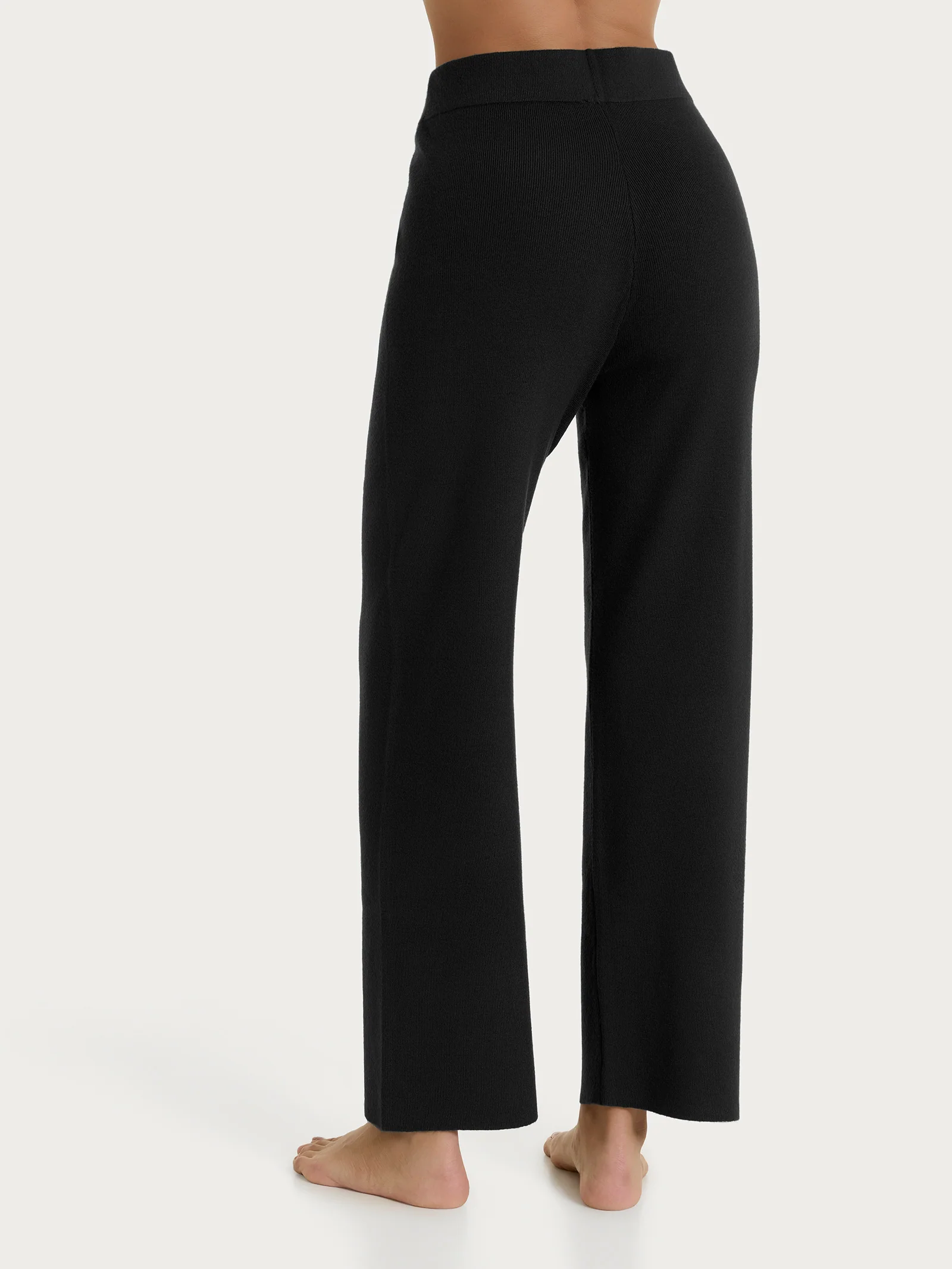 Pantalone ampio con tasche in Super Soft - Nero - Image 2