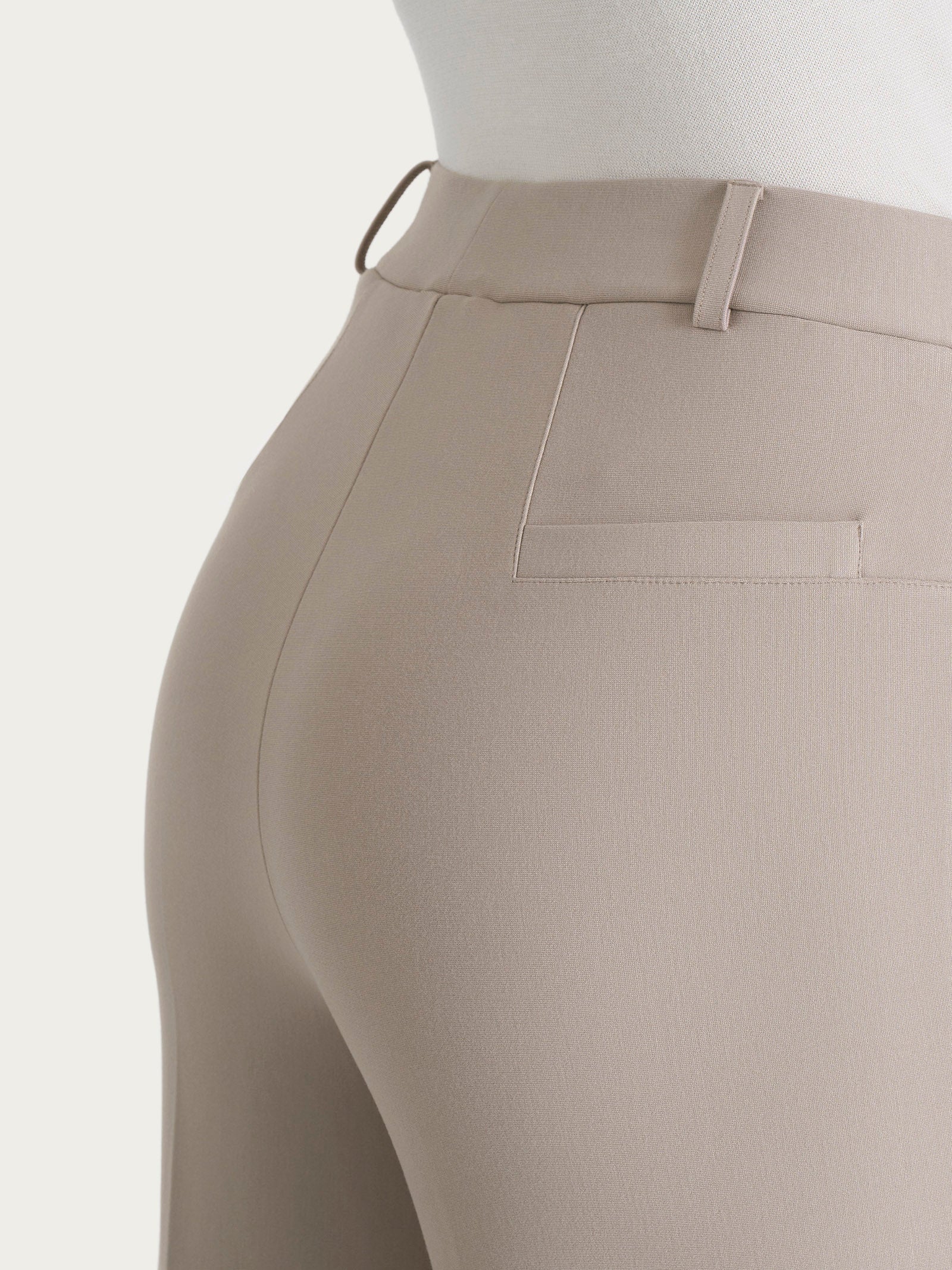 Pantalone ampio in Compact - String - Image 3