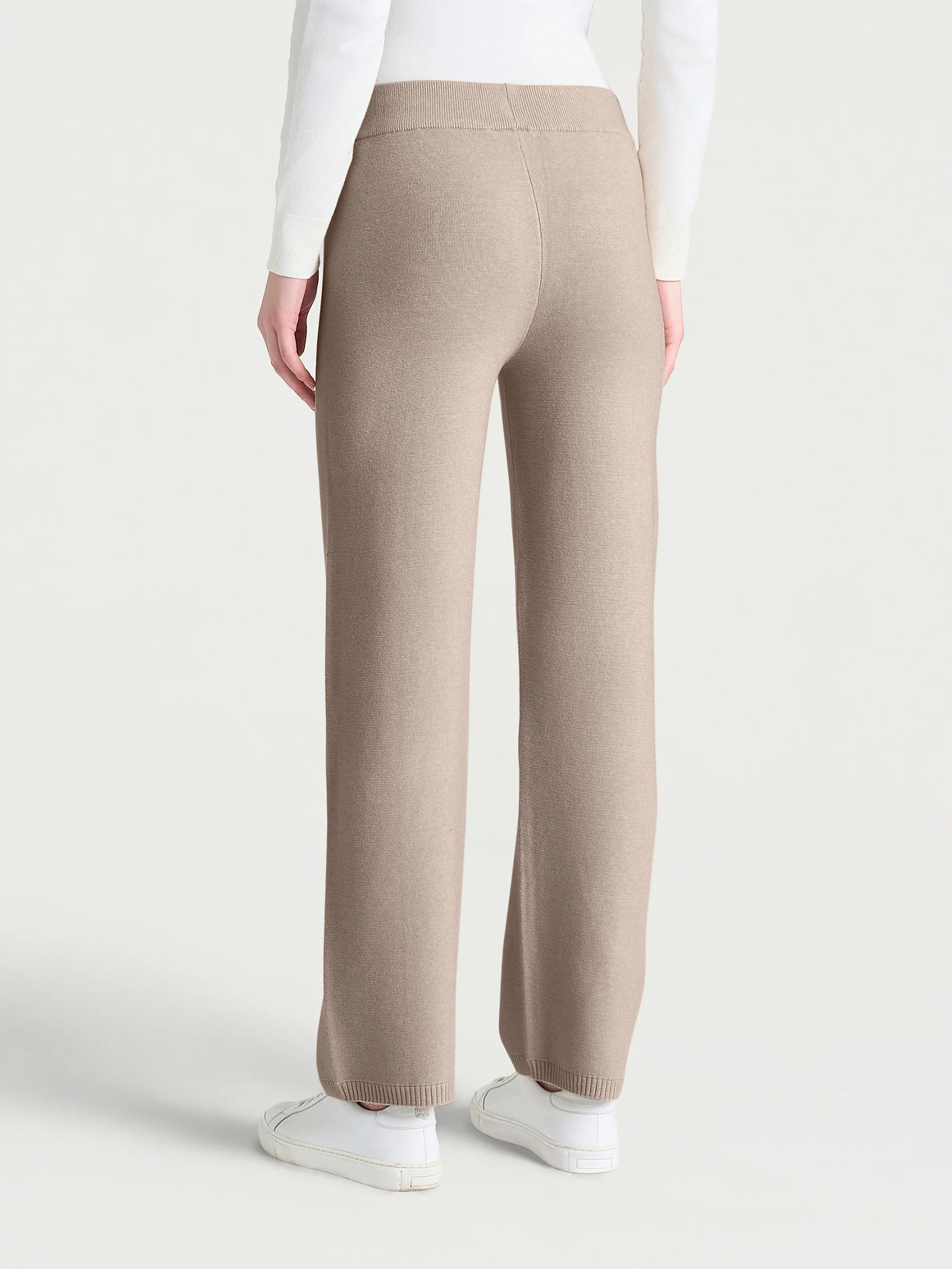 Pantalone ampio in Super Soft - Cammello - Image 2