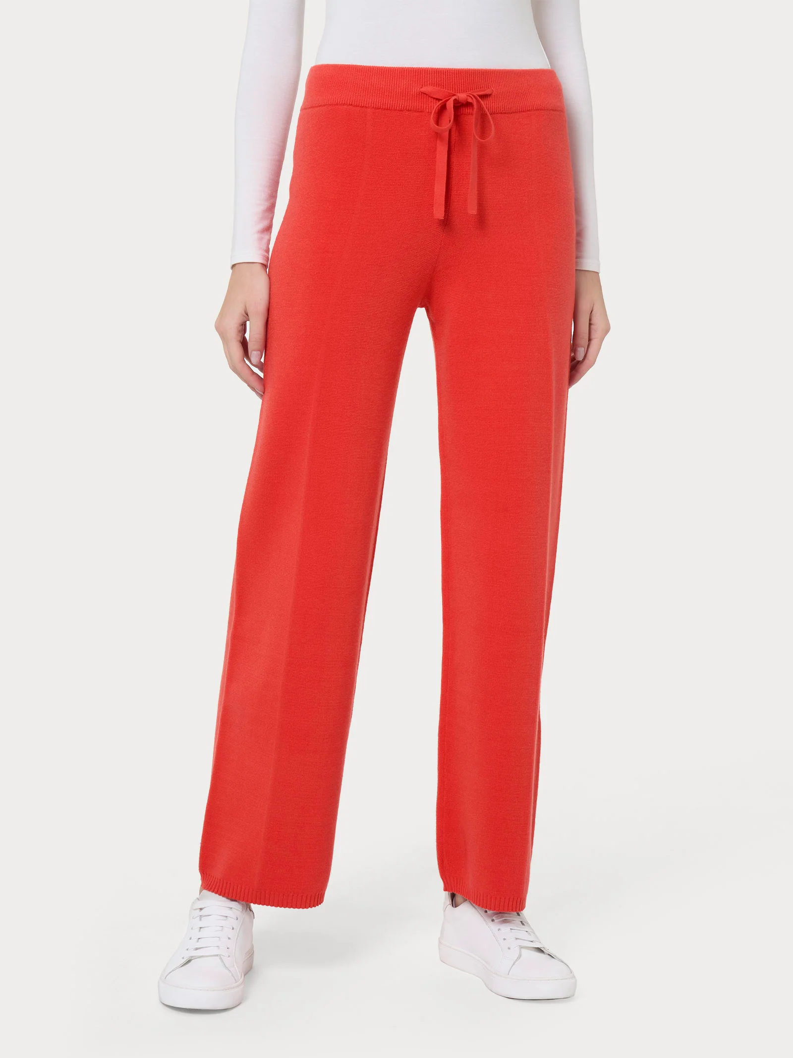 Pantalone ampio in Super Soft - Cayenne