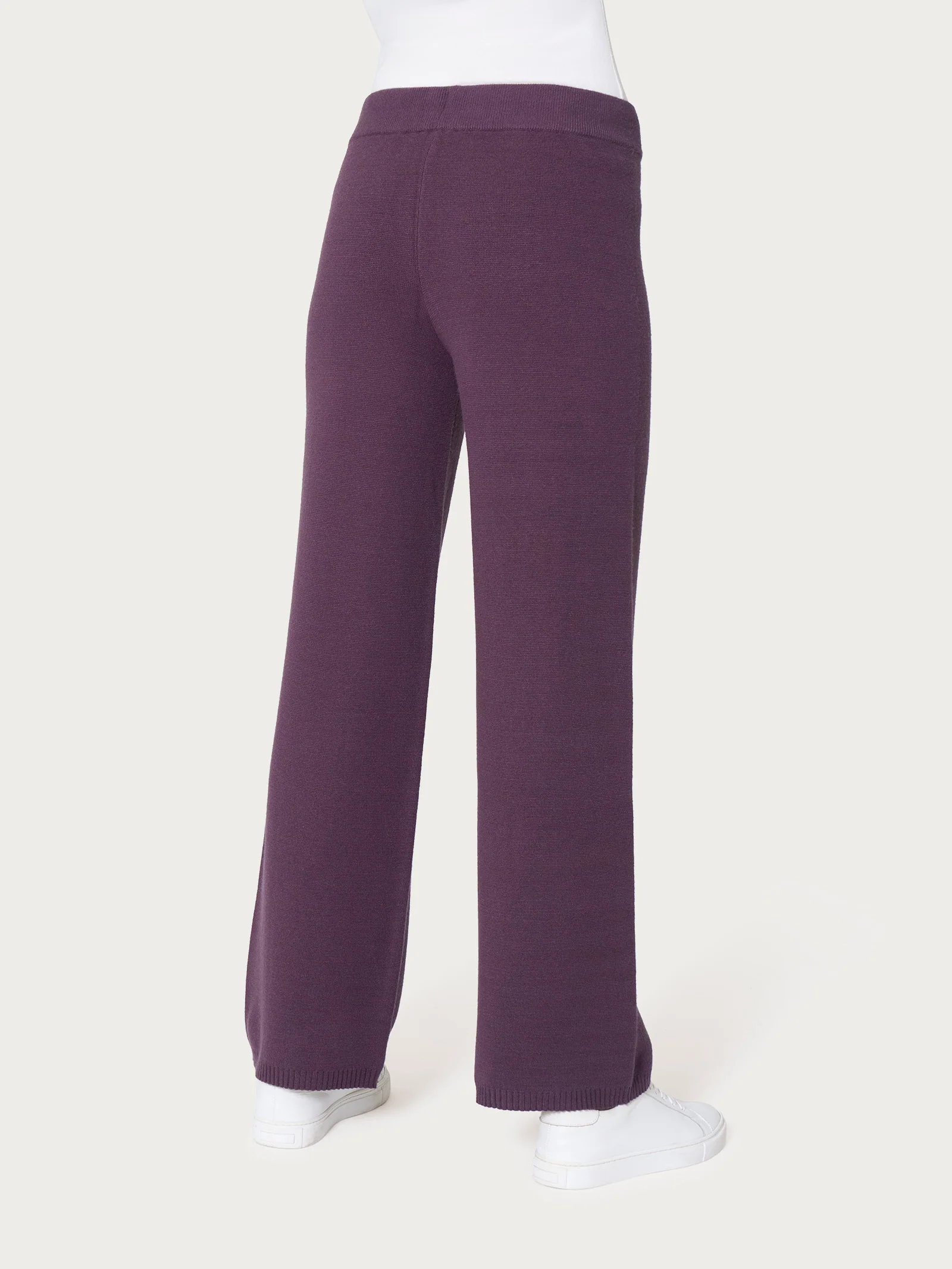 Pantalone ampio in Super Soft - Plum Perfect - Image 2