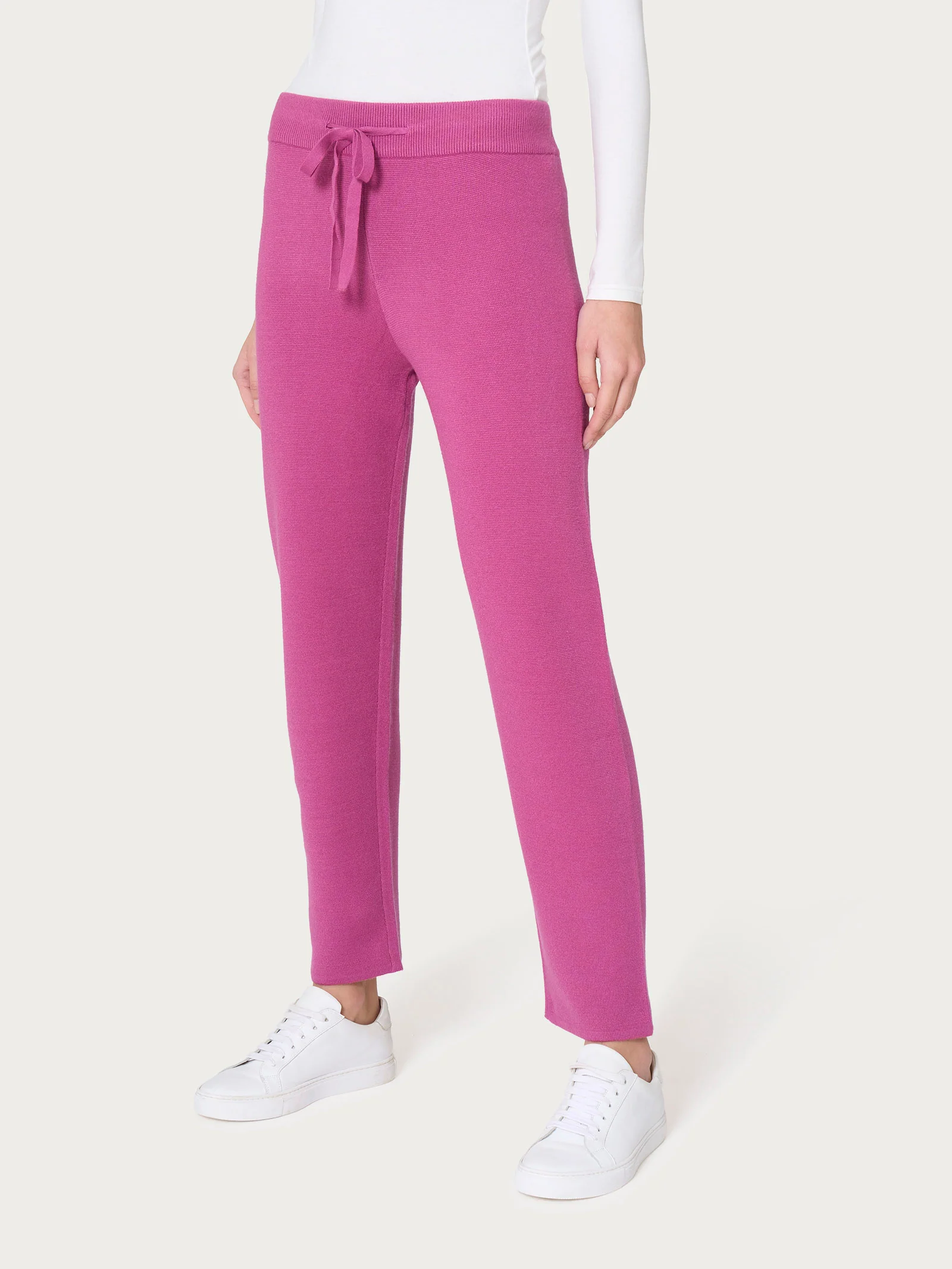 Pantalone ampio in Super Soft - Red Violet