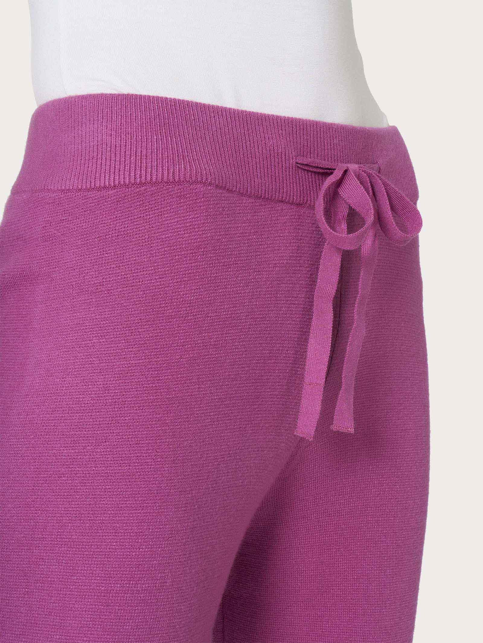 Pantalone ampio in Super Soft - Red Violet - Image 3