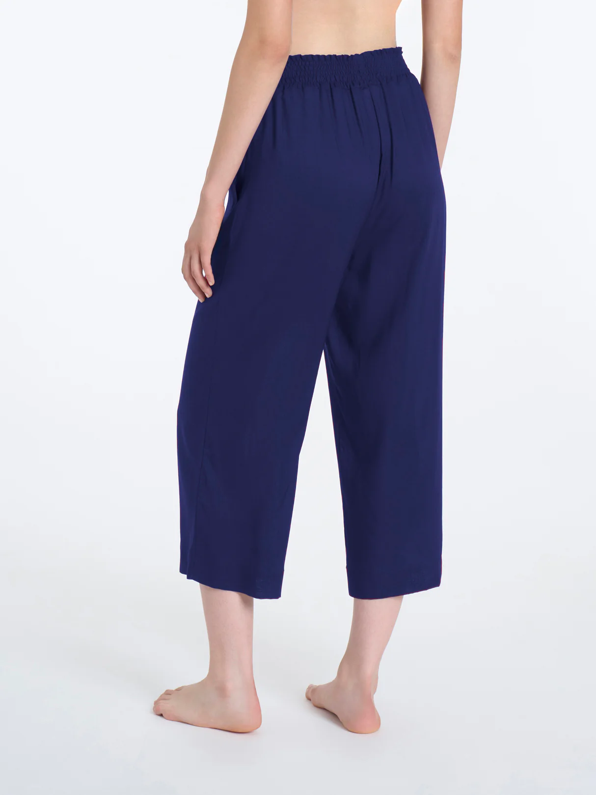 Pantalone ampio pinocchietto in Ecoseta - Copiativo - Image 2