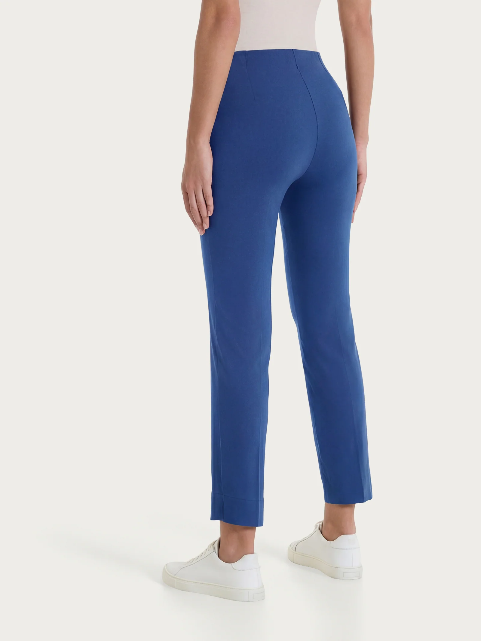 Pantalone capri con spacchetti in Super Fresh - Oceana - Image 2