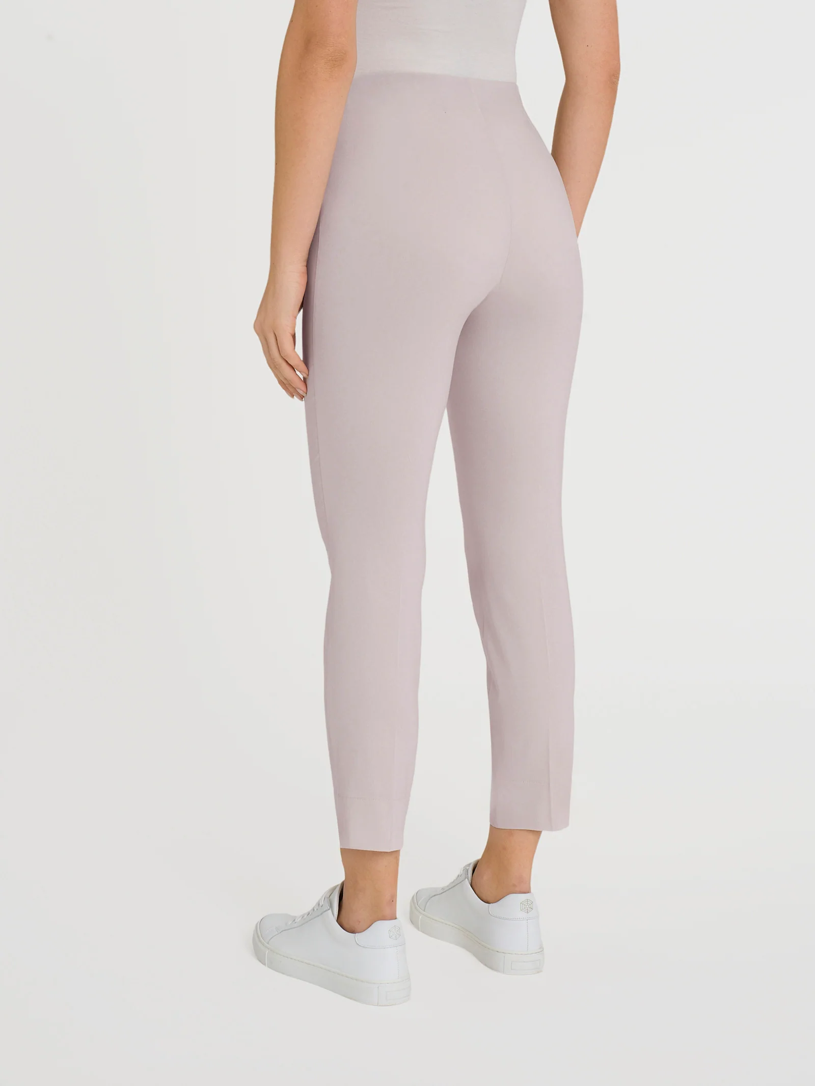 Pantalone capri con spacchetti in Super Fresh - Sphinx - Image 2
