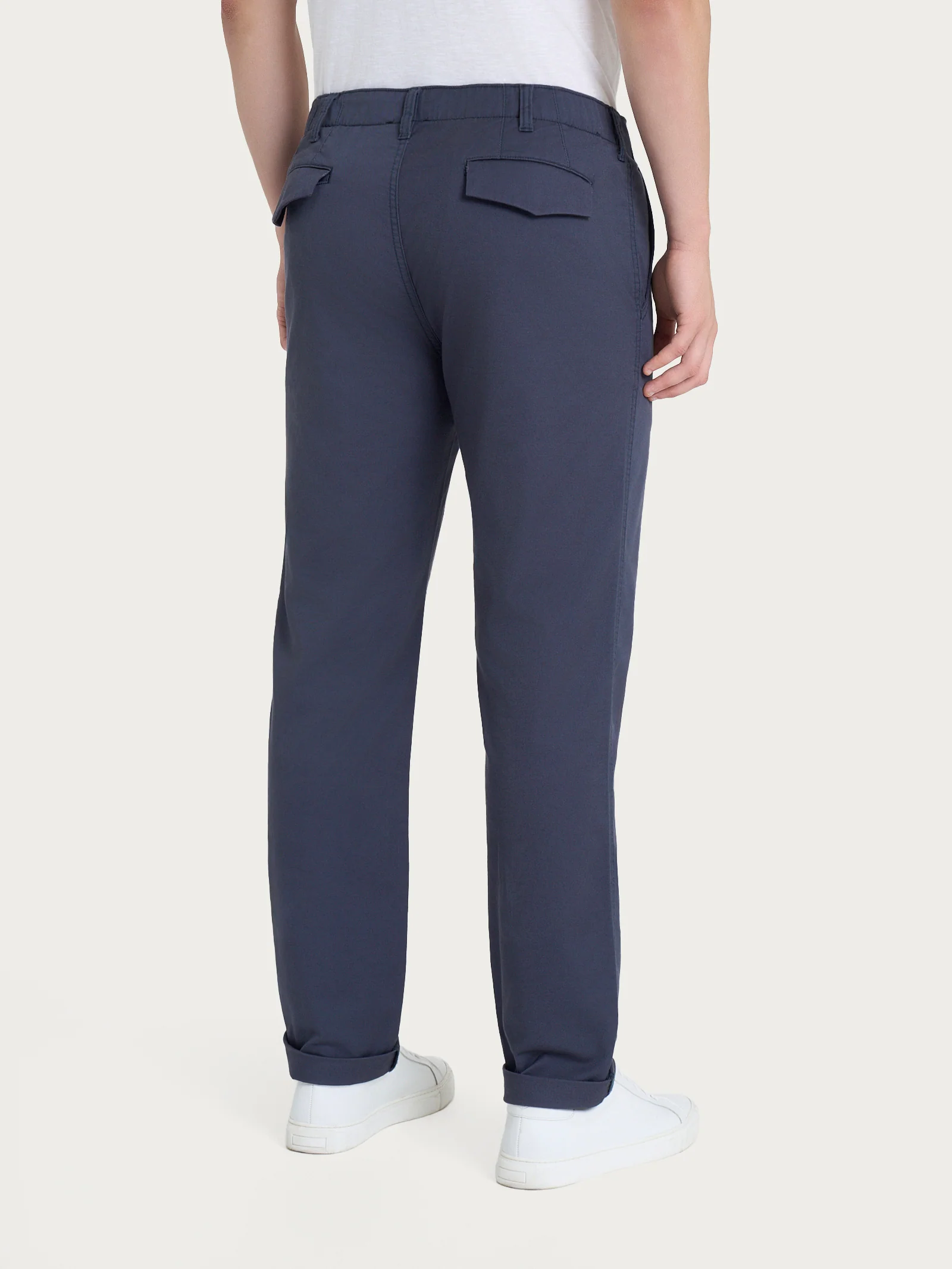 Pantalone Chino in Summer Twill - India Ink - Image 2