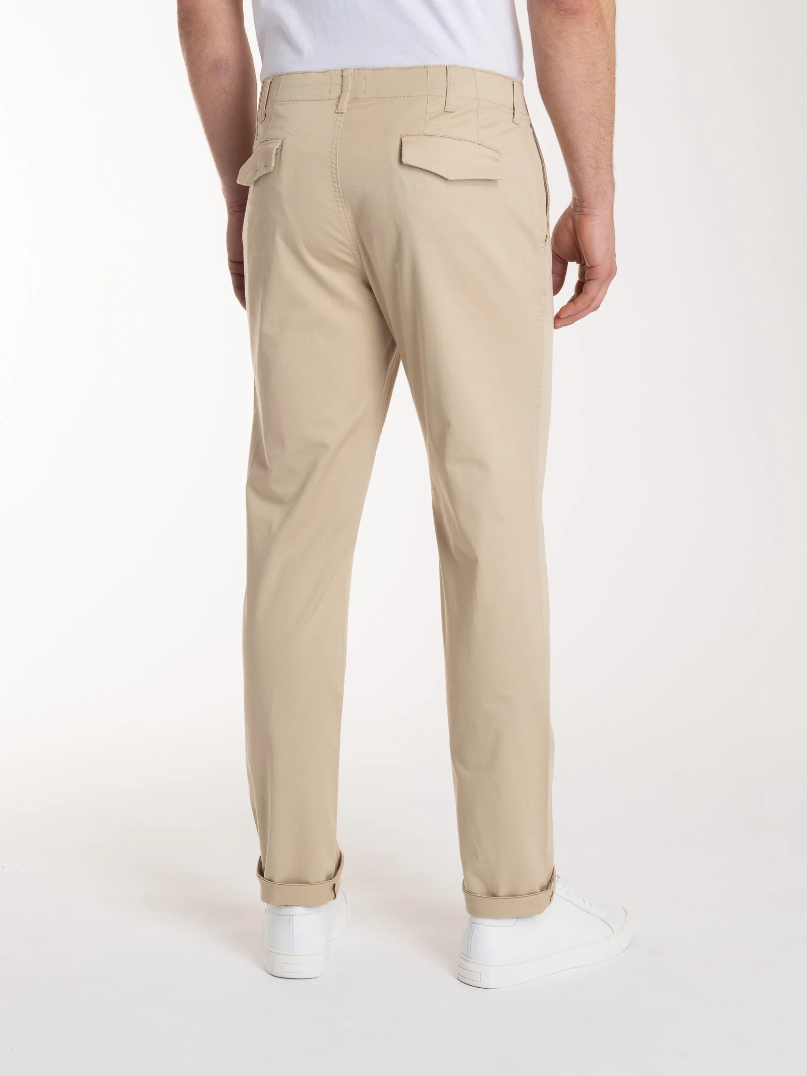 Pantalone Chino in Summer Twill - Irish Cream - Image 2