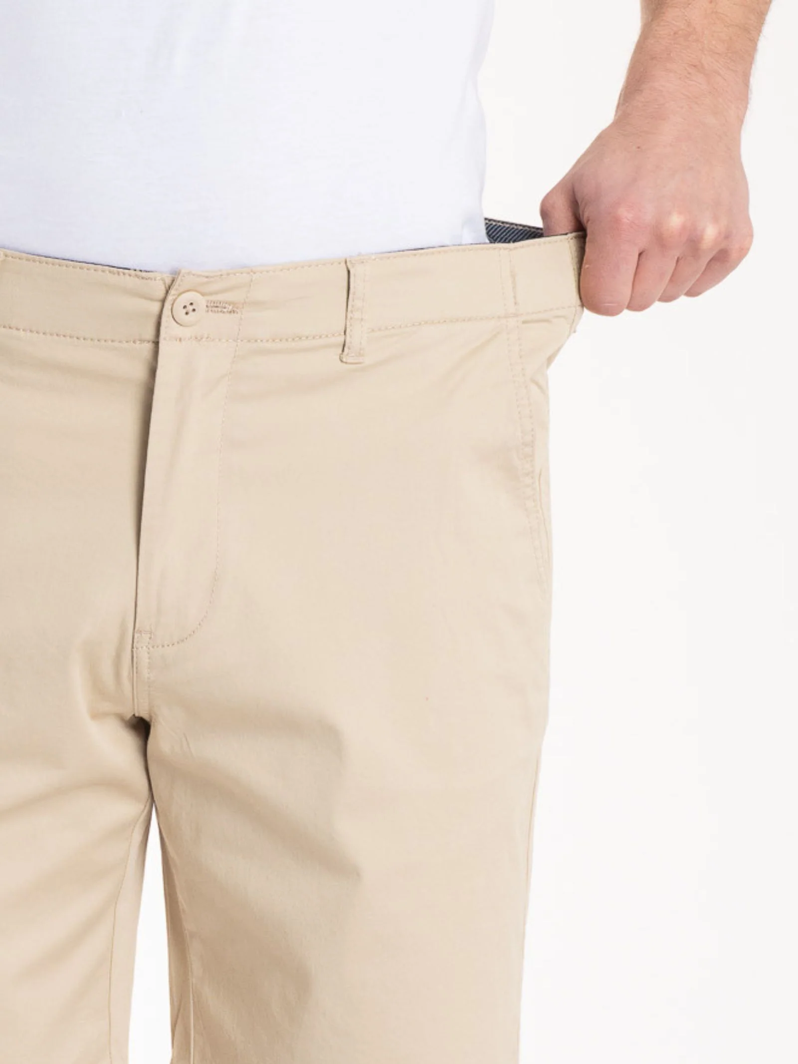 Pantalone Chino in Summer Twill - Irish Cream - Image 4