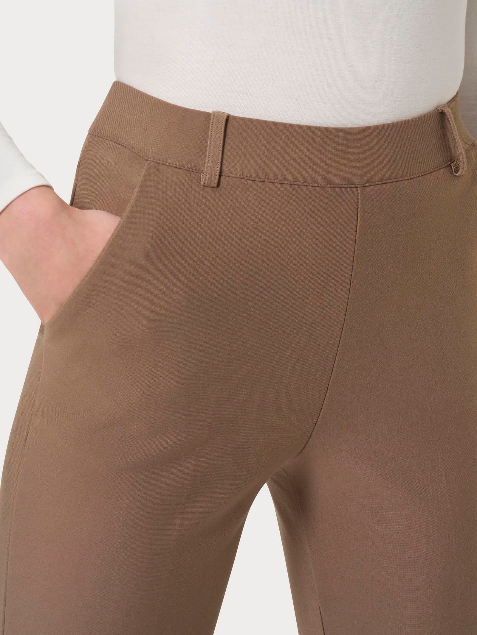 Pantalone chino slim con tasche in Compact - Pine Bark - Image 3