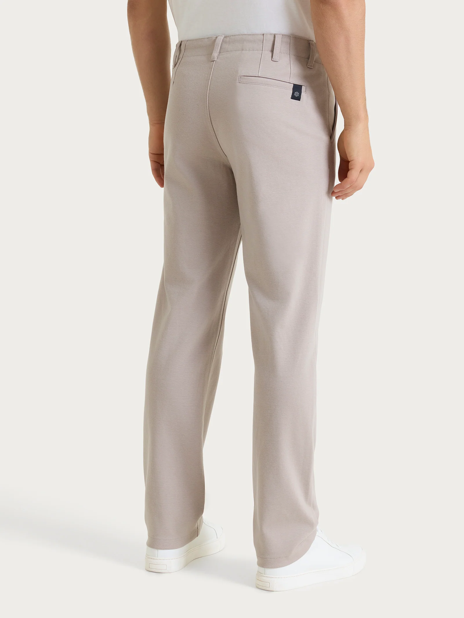 Pantalone con tasche america in Cotton Compact - String - Image 2
