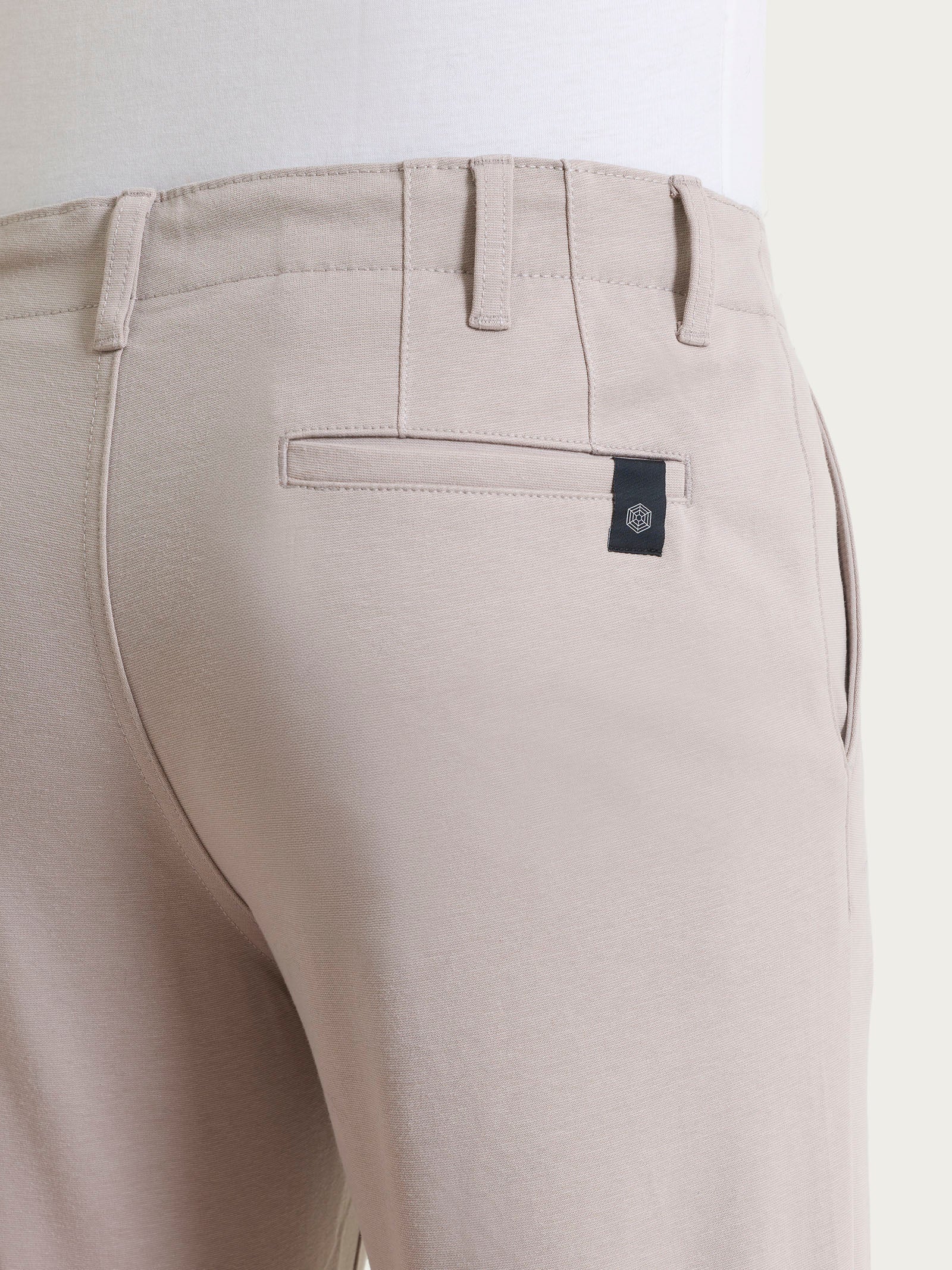 Pantalone con tasche america in Cotton Compact - String - Image 3