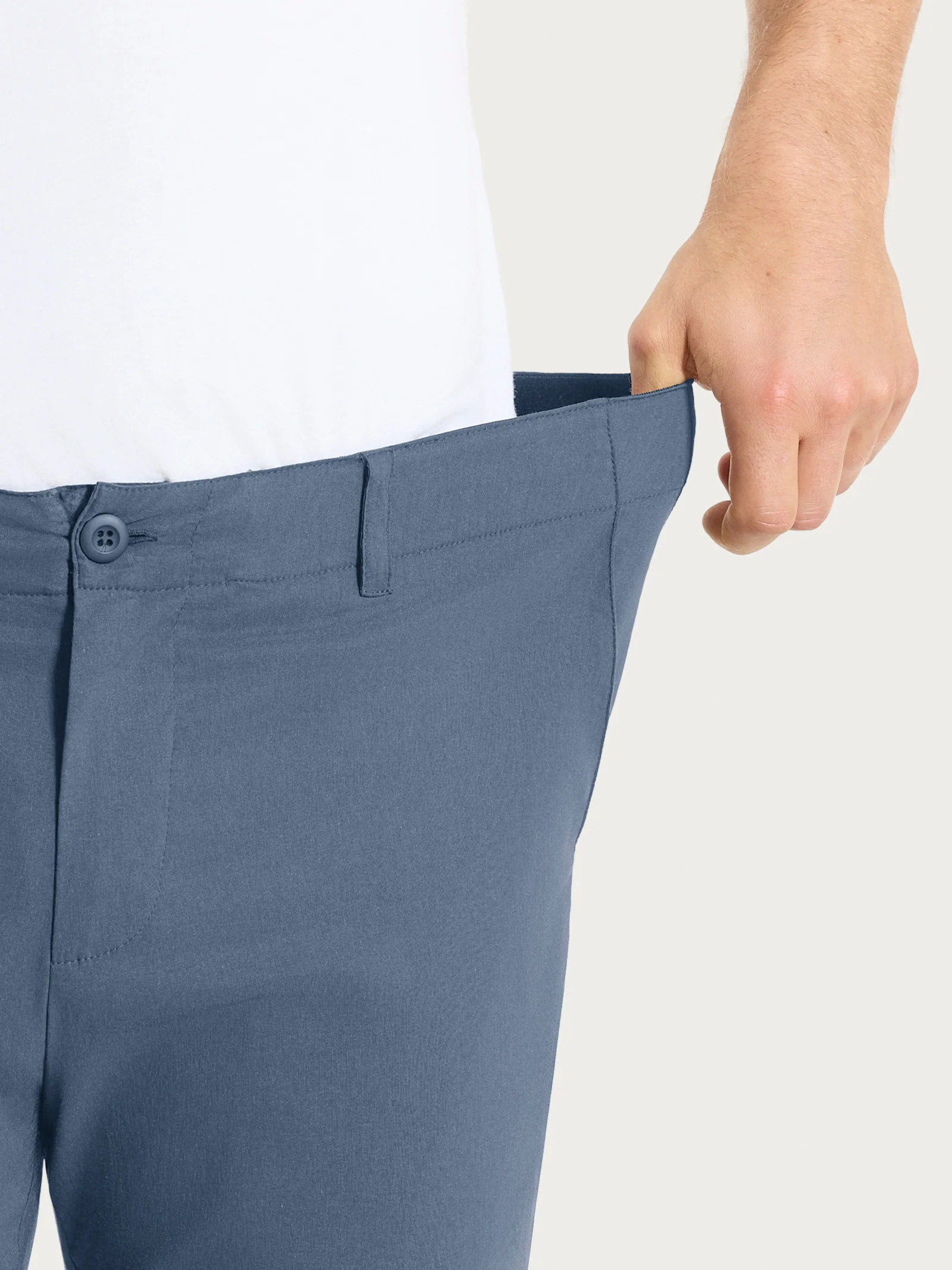 Pantalone con tasche america in Super Fresh - Turbulence - Image 3