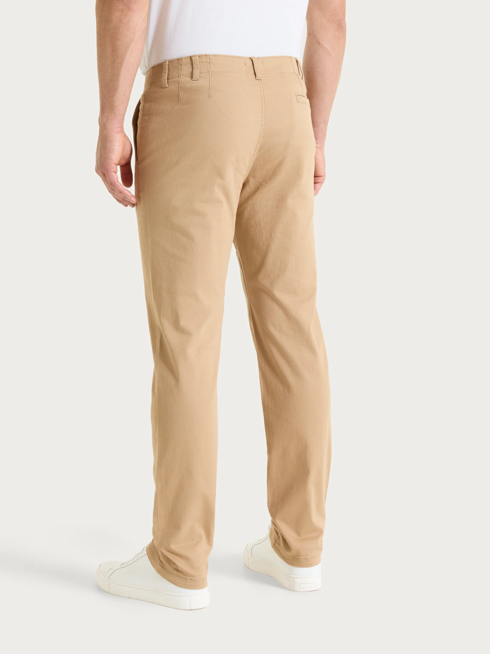 Pantalone con tasche america in Twill Eco Cotton - Tannin - Image 2