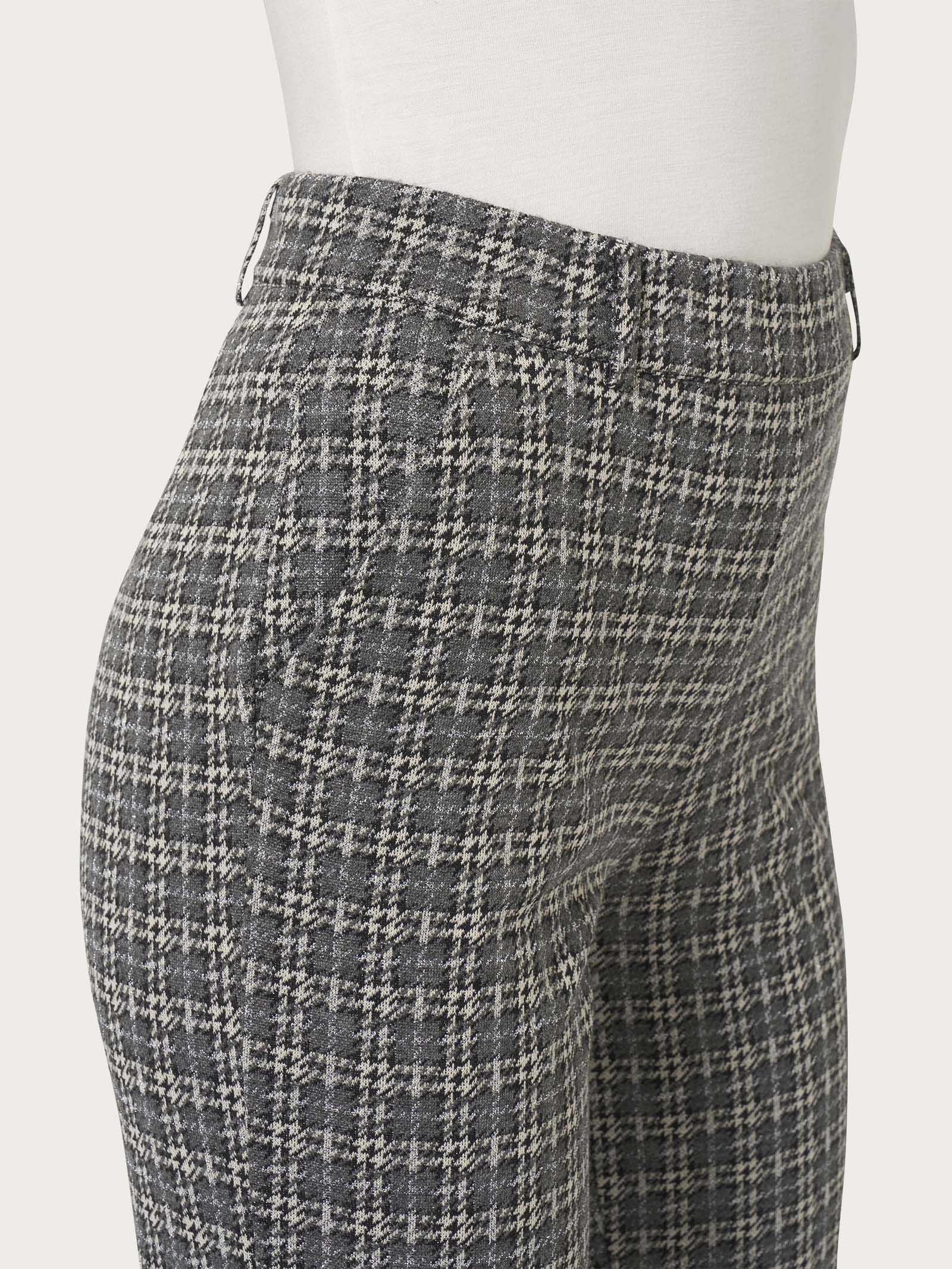 Pantalone dritto con tasche in tessuto Eco Jacquard - Fant.Vapore - Image 3