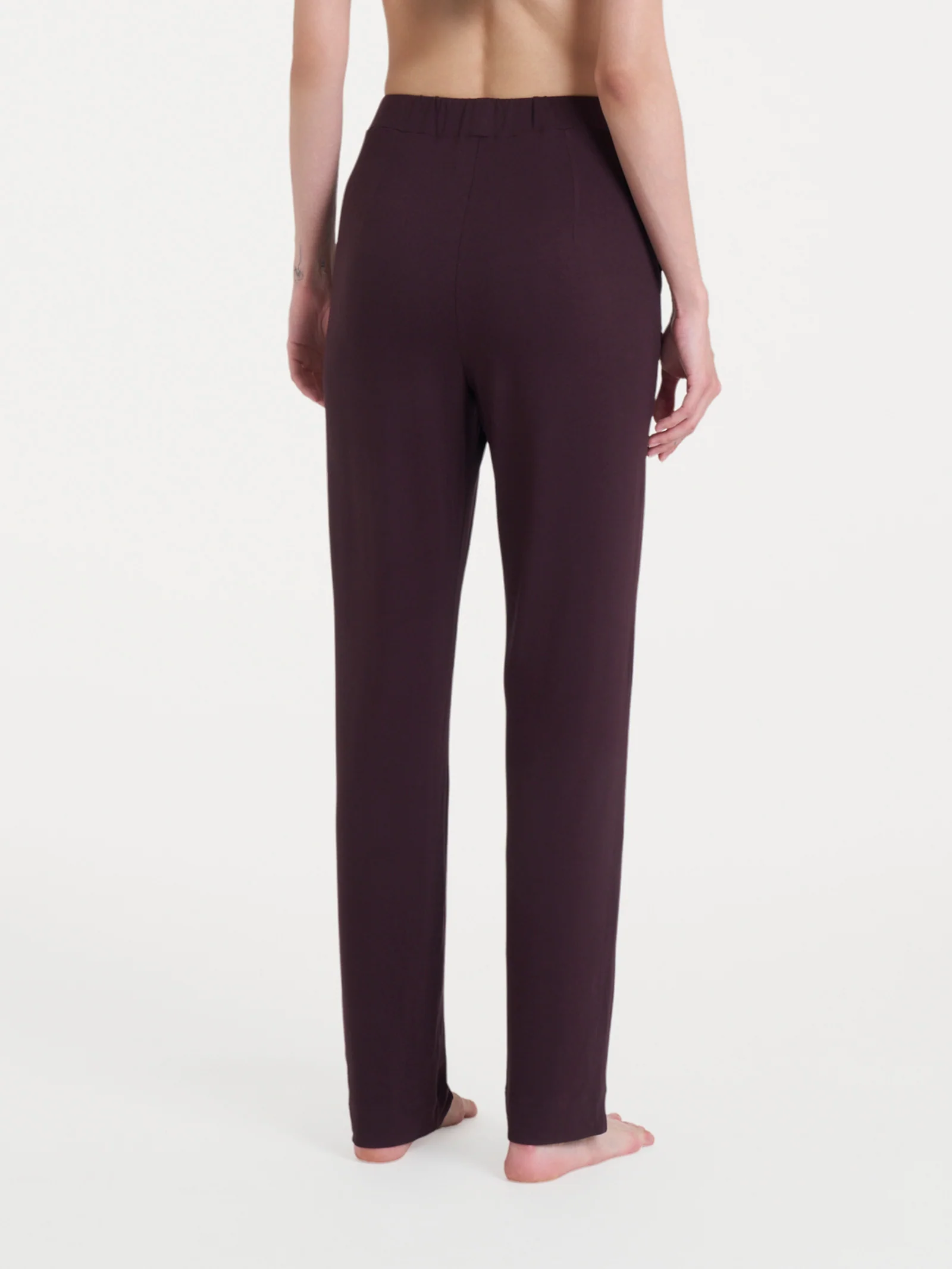 Pantalone dritto con tasche in Viscosa Summer - Chicory Coffee - Image 2