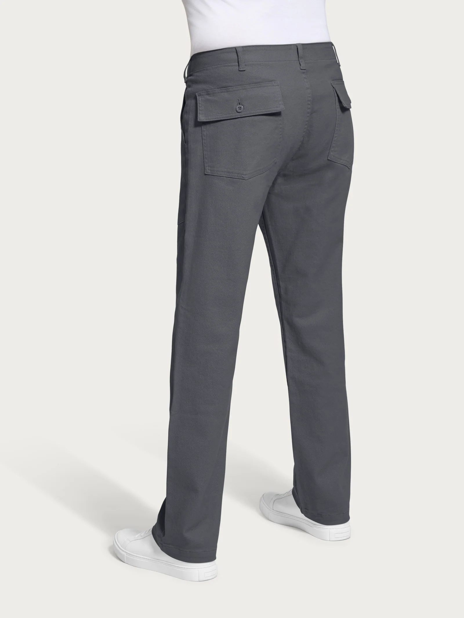 Pantalone Explorer in Raw Twill di Cotone - Londra - Image 2