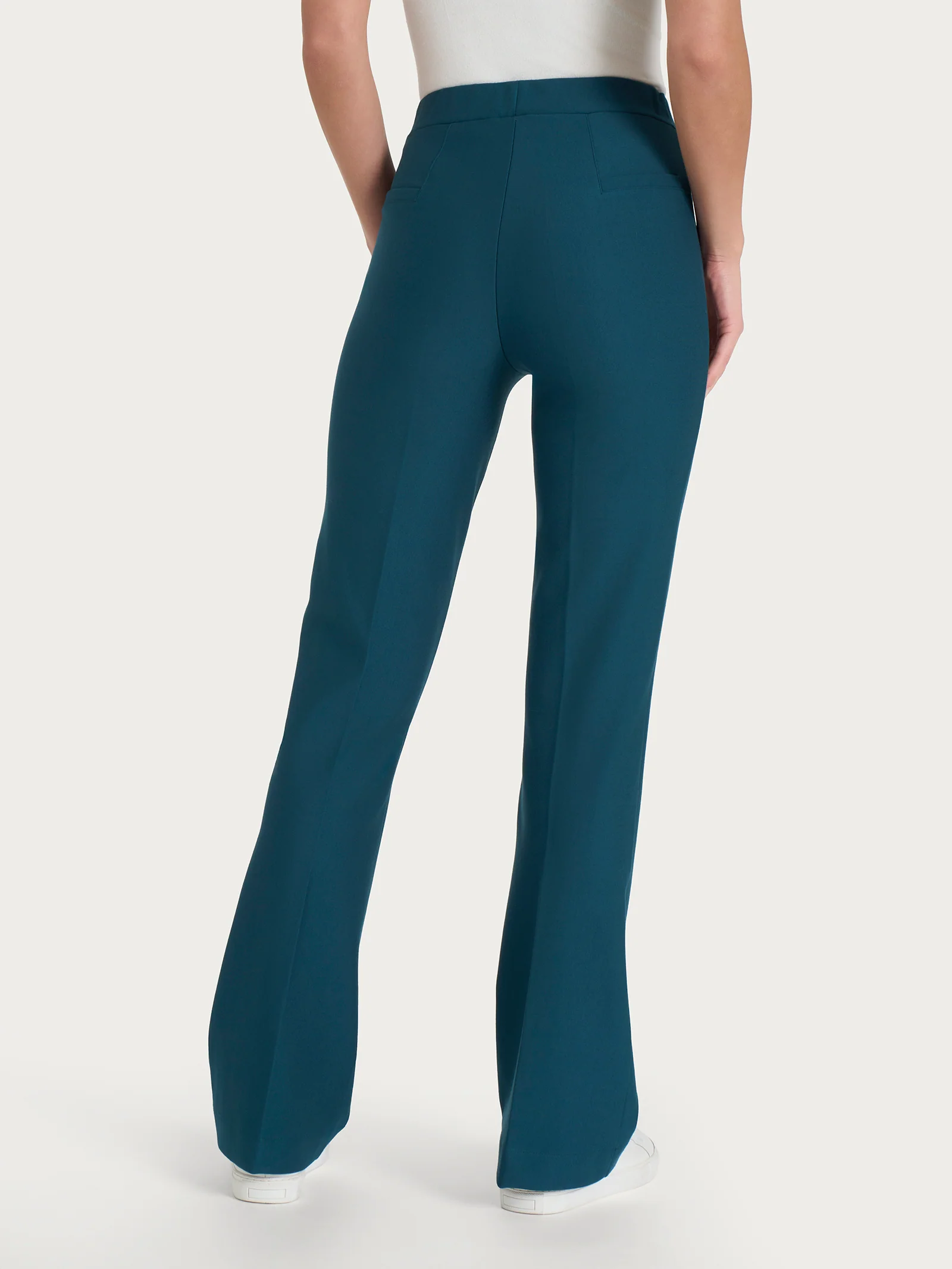 Pantalone flare in tessuto Compact - Reflecting Pond - Image 2