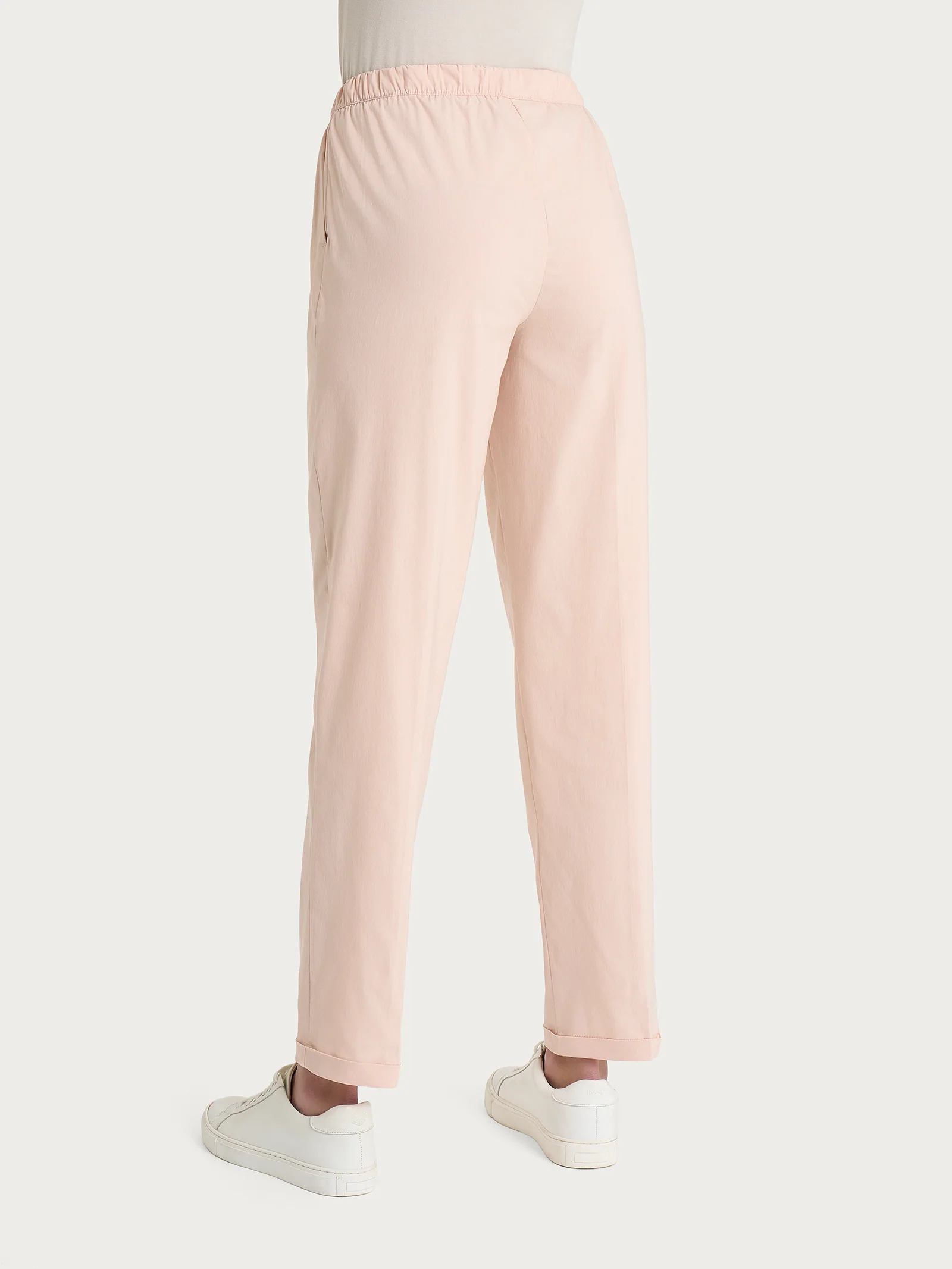Pantalone jogger con tasche in Super Fresh - Cameo Rose - Image 2