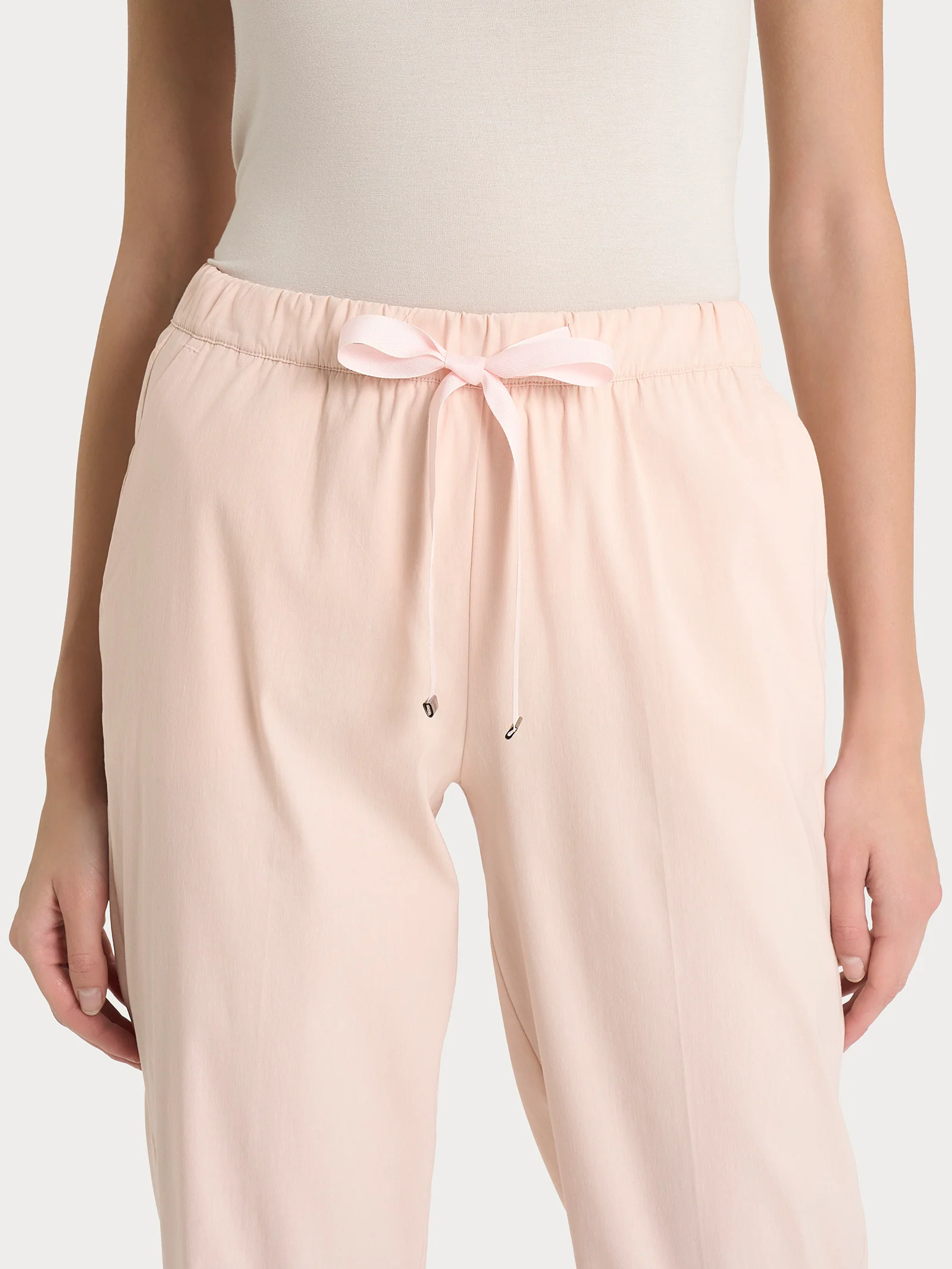 Pantalone jogger con tasche in Super Fresh - Cameo Rose - Image 3