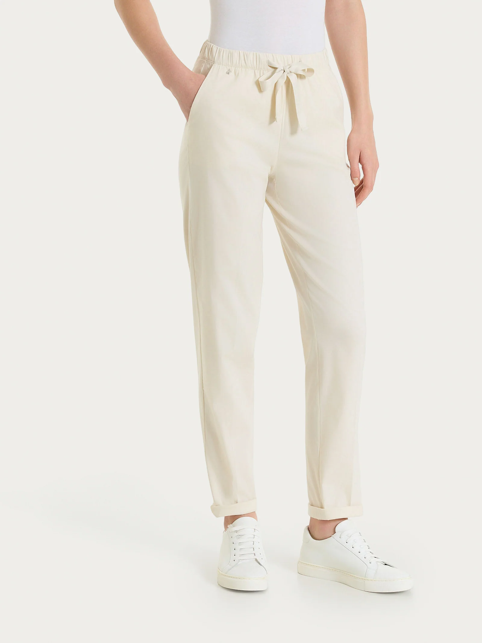Pantalone jogger con tasche in Super Fresh - Whitecap Gray - Image 3