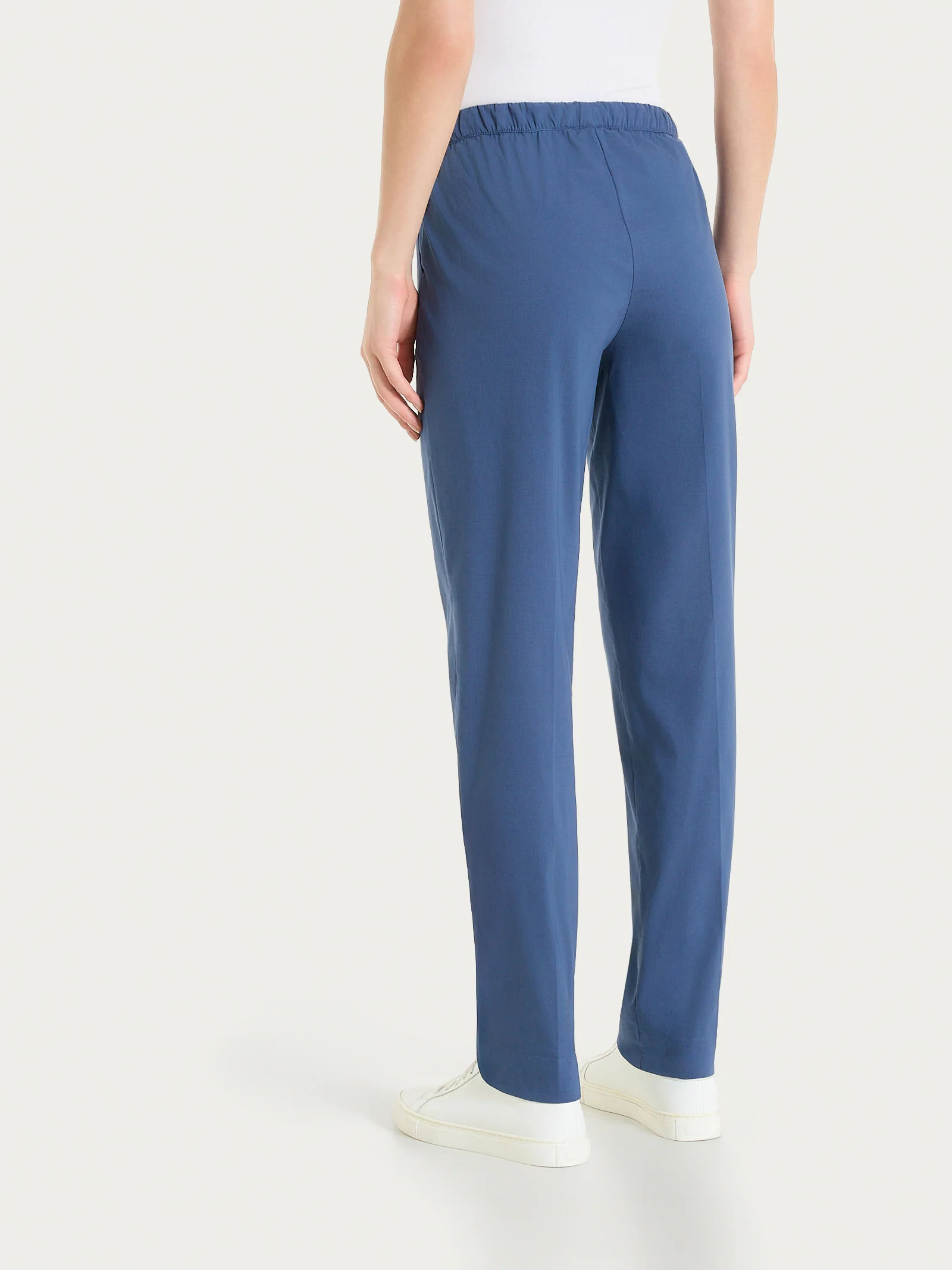 Pantalone jogger con tasche in Super Fresh - Oceana - Image 4