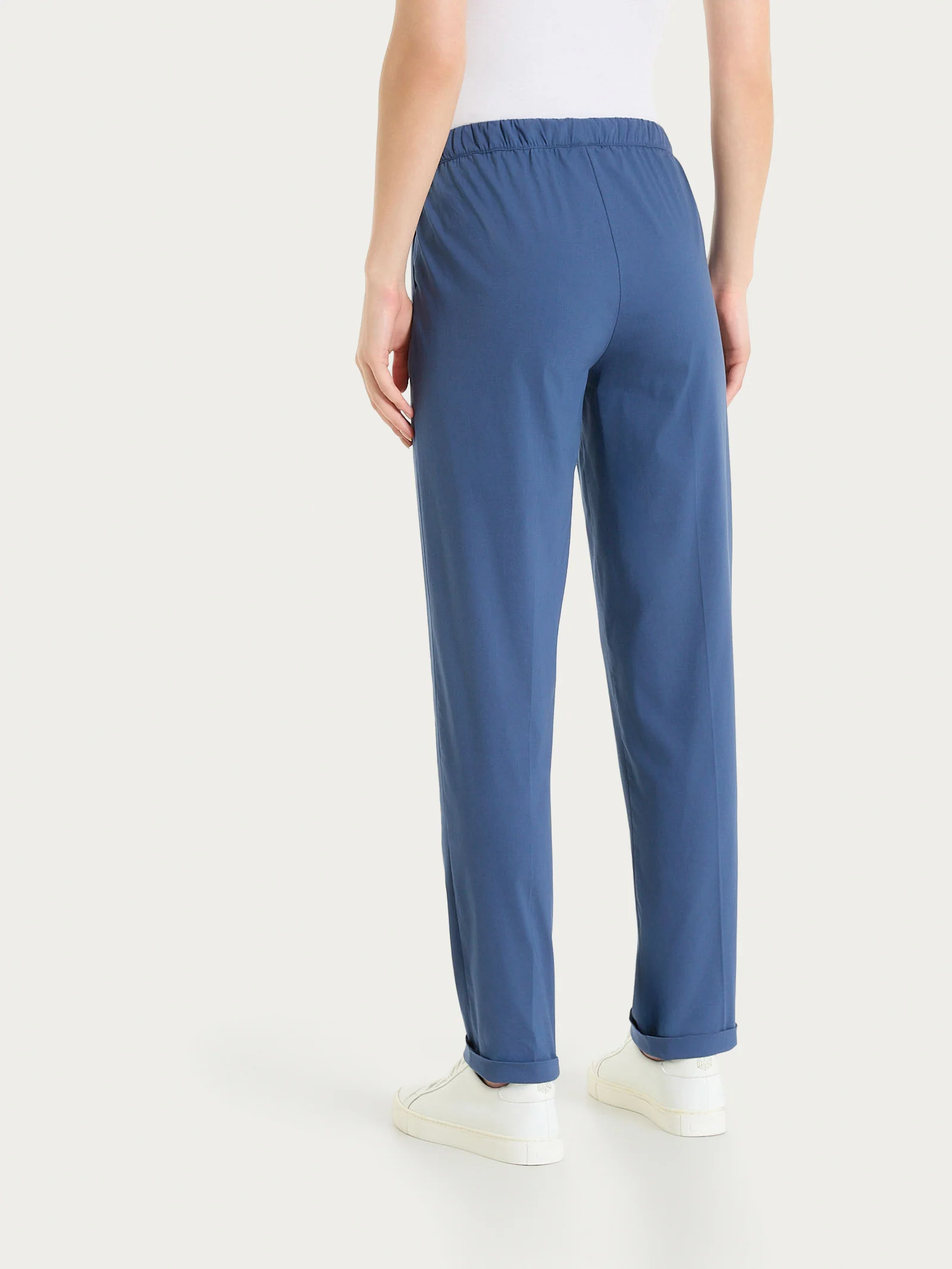 Pantalone jogger con tasche in Super Fresh - Oceana - Image 5
