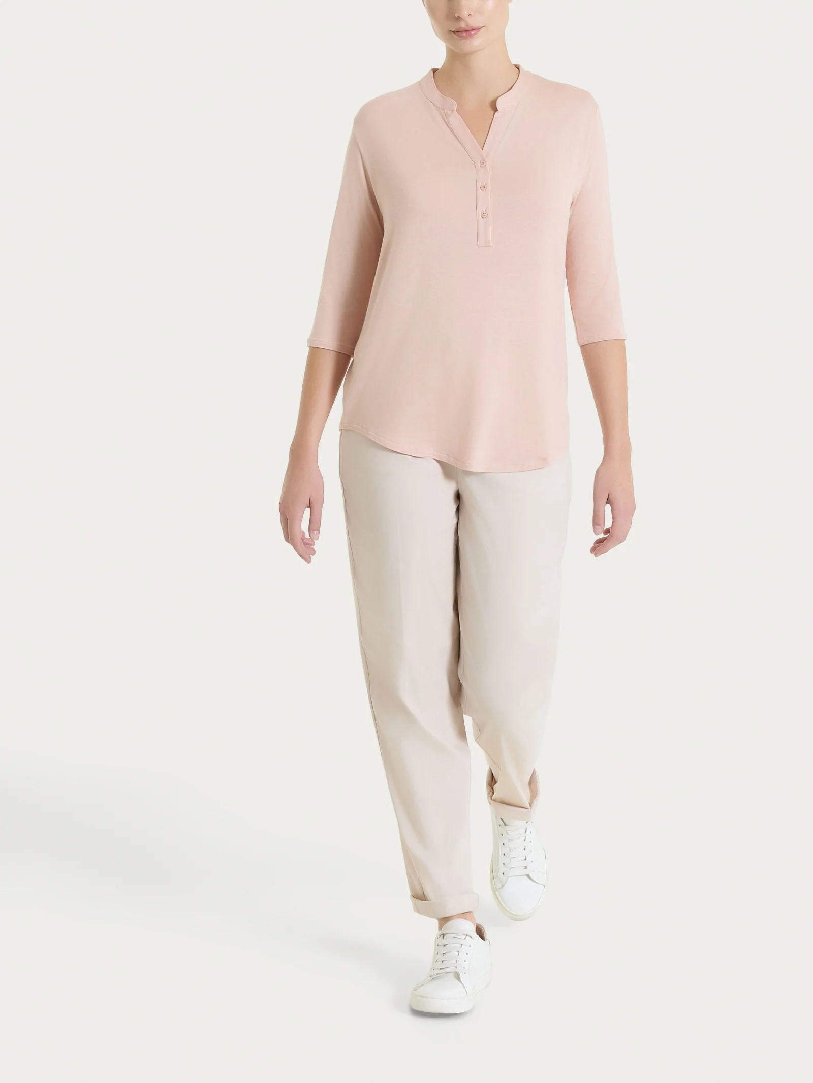 Pantalone jogger con tasche in Super Fresh - Almond Peach - Image 6