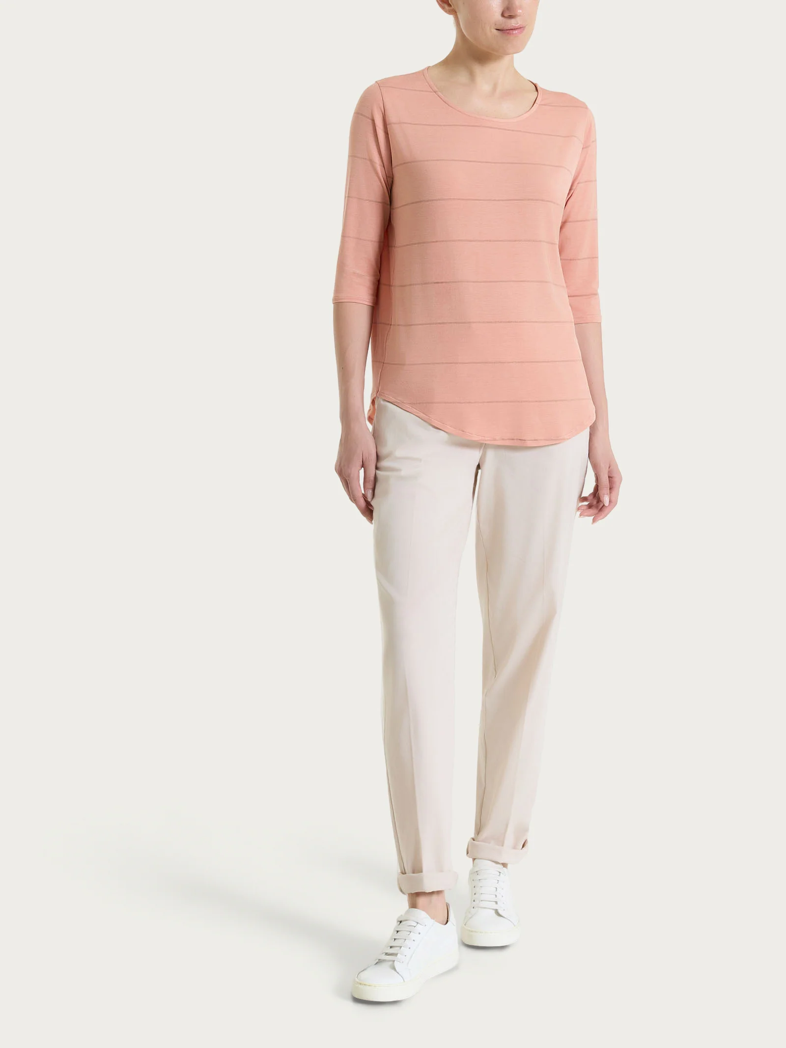 Pantalone jogger con tasche in Super Fresh - Almond Peach - Image 7