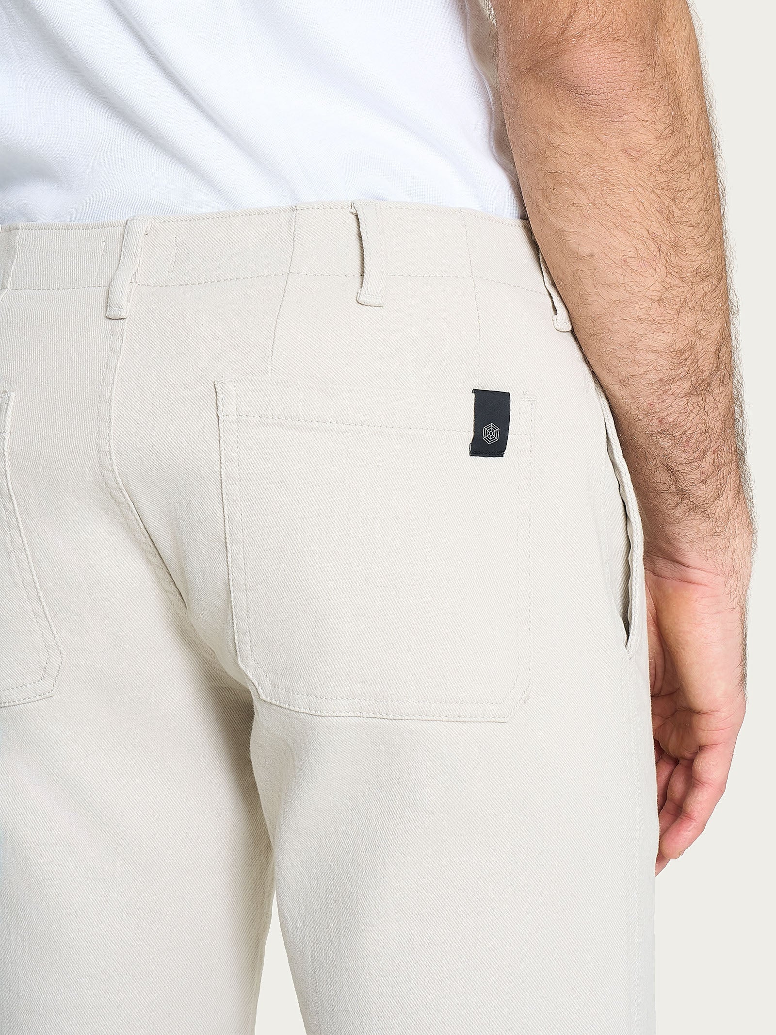 Pantalone Mariner in Raw Twill di Cotone - Londra - Image 3