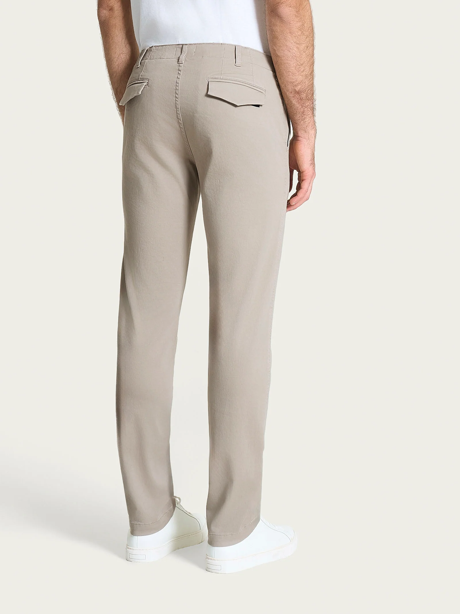 Pantaloni Chino in Twill di Eco Cotton - String - Image 2