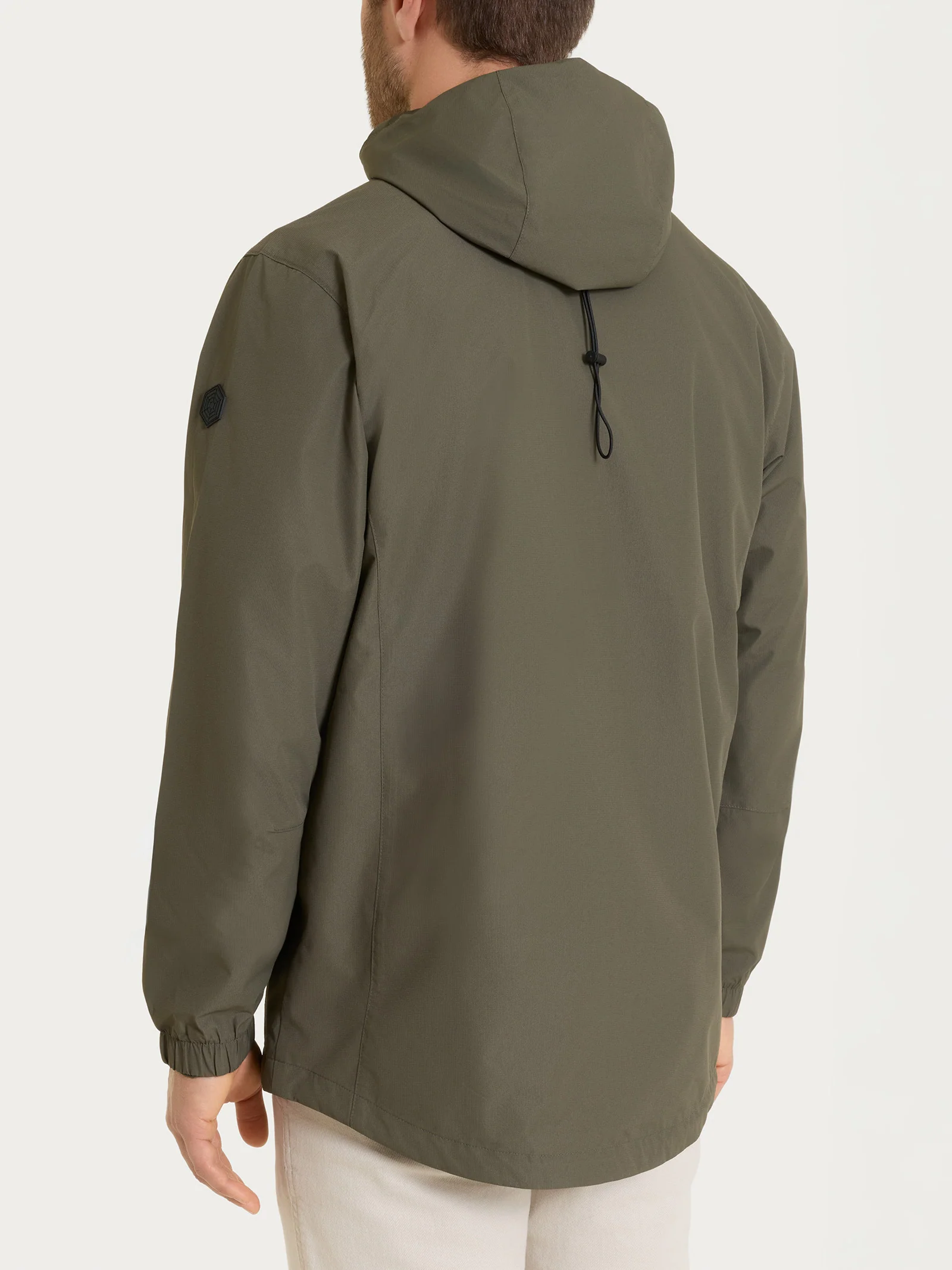Parka con cappuccio in Shelter Outer - Seagrass - Image 4