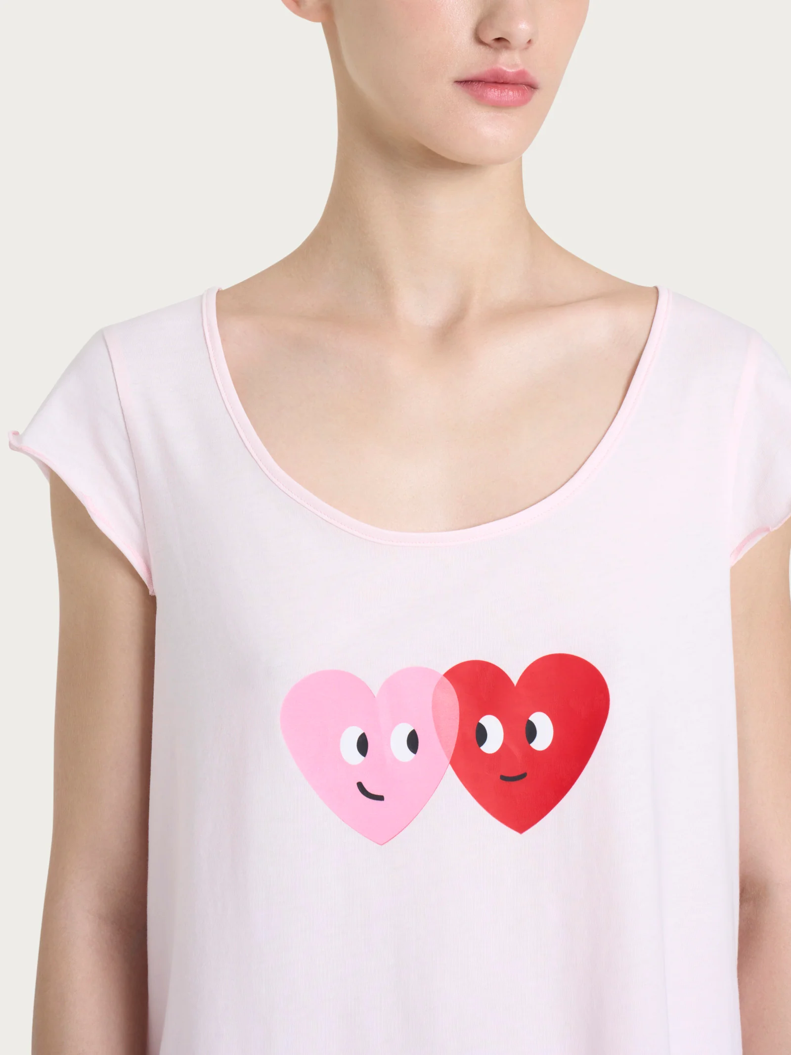 Pigiama corto con grafiche in Jersey di cotone - Fant. Pink a boo - Image 3