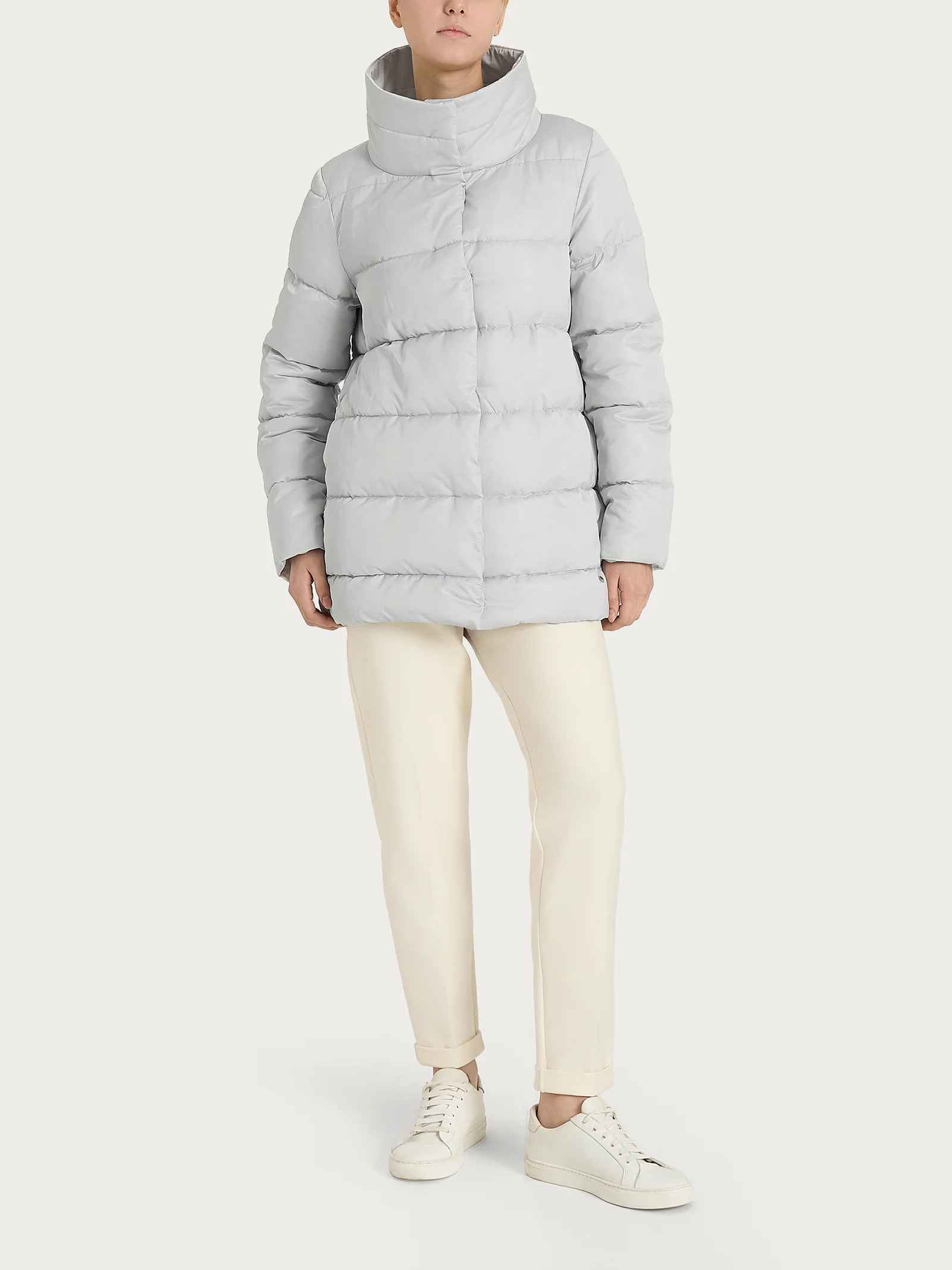 Piumino con Vegan Fur interna removibile - Dawn Blue - Image 7