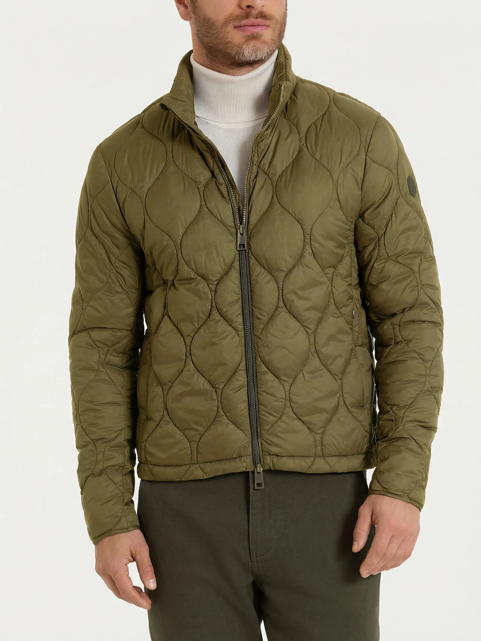 Piumino Onion Quilt - Dark Olive - Image 2