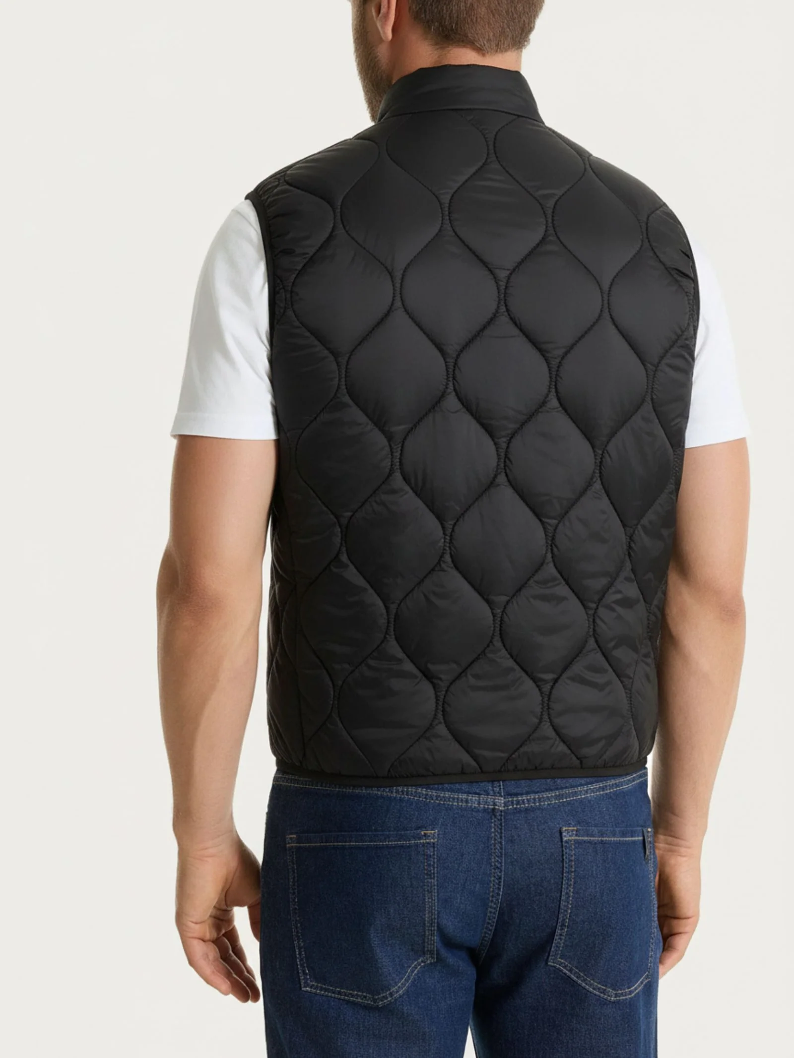 Piumino Smanicato Onion Quilt - Nero - Image 2