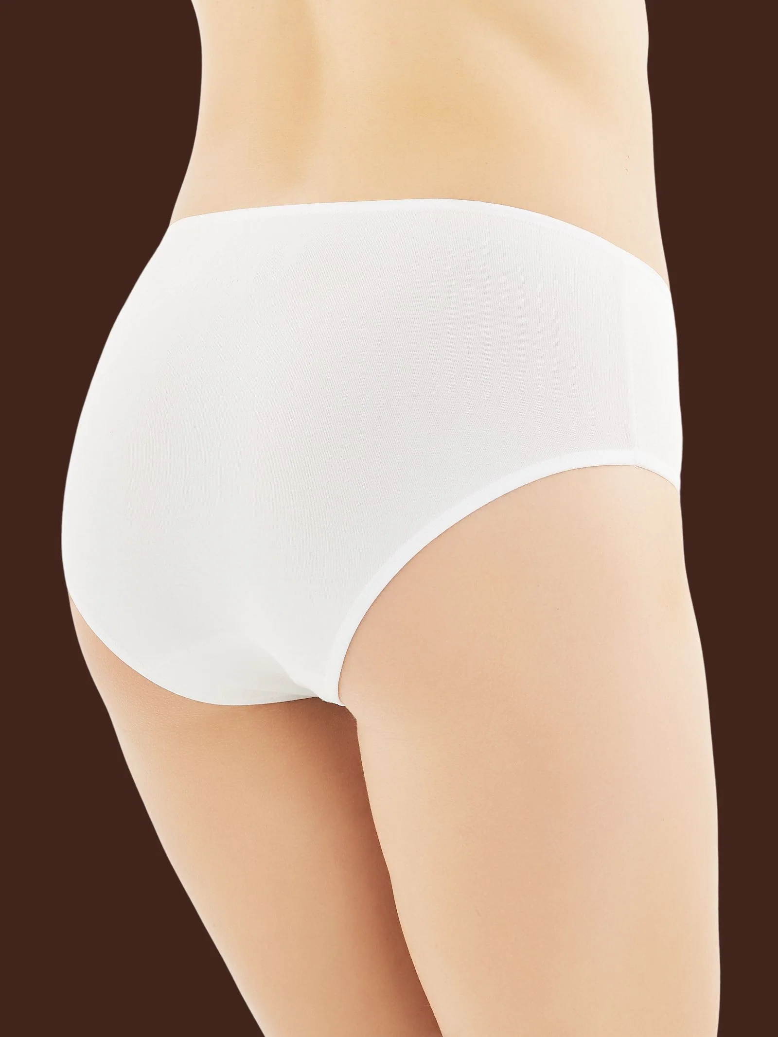 Pocket - Slip alto in cotone elasticizzato - B.co Bipack - Image 3