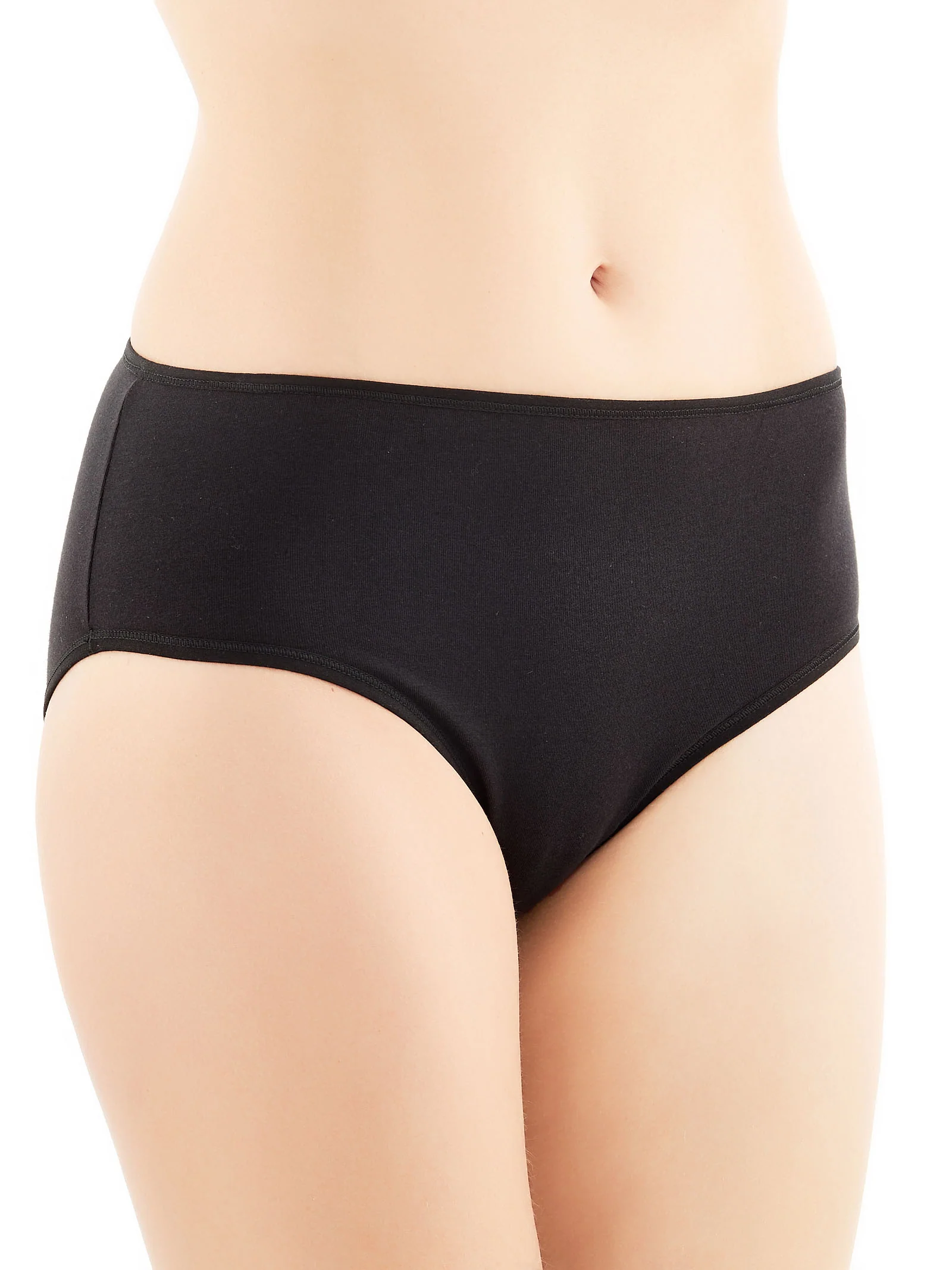 Pocket - Slip alto in cotone elasticizzato - B.co Bipack - Image 4