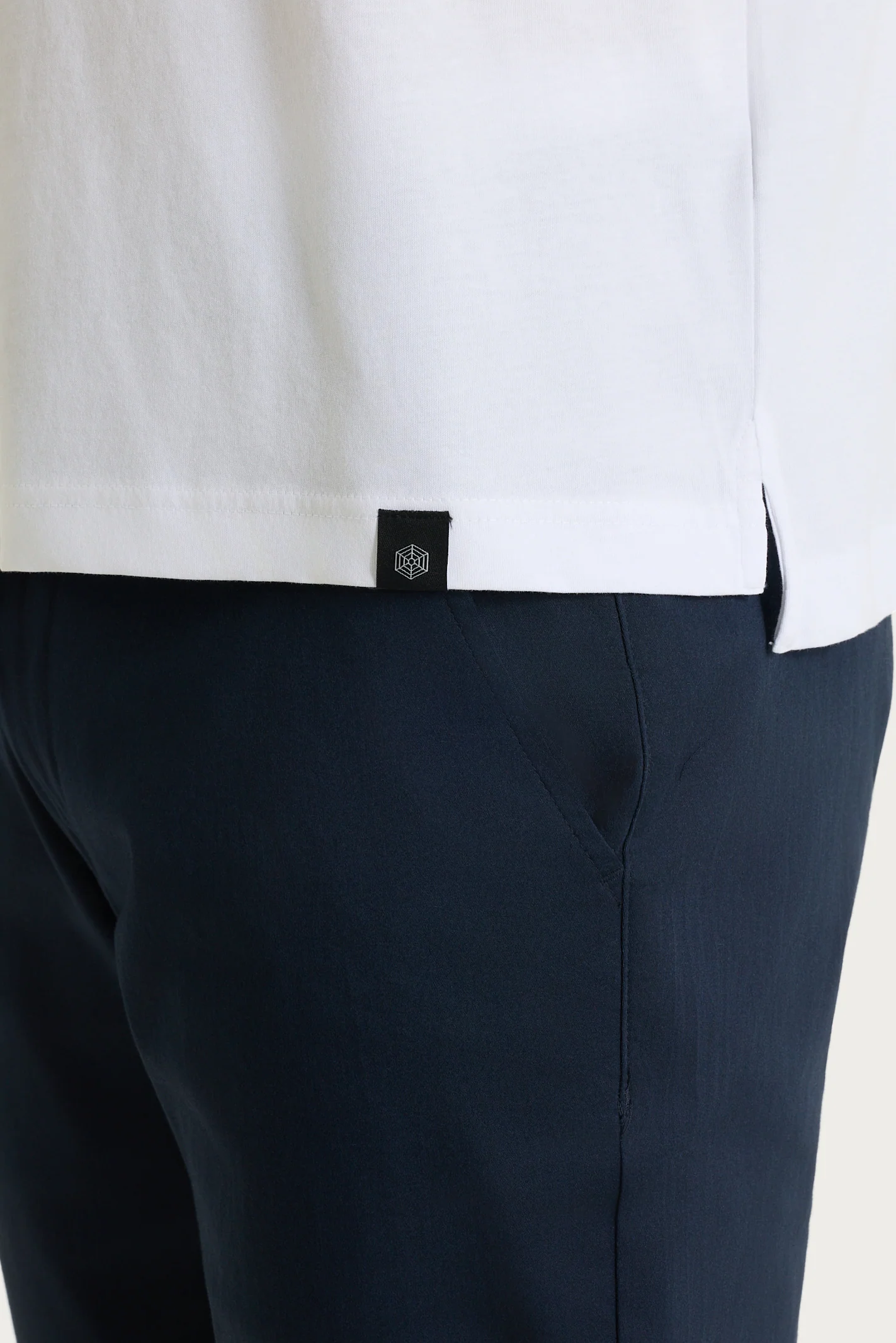 Polo a manica corta in Jersey Double Mercerized - Bianco - Image 4