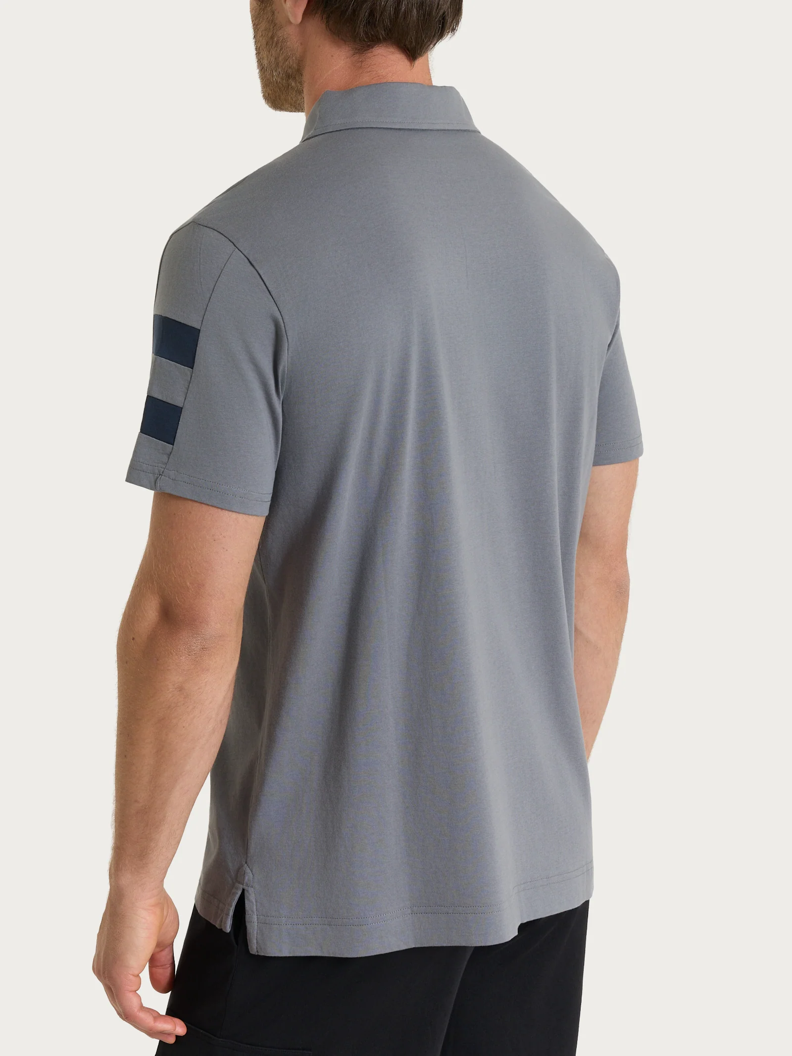 Polo con taschino in Jersey di Cotone - Fant. Poppy Seed - Image 2