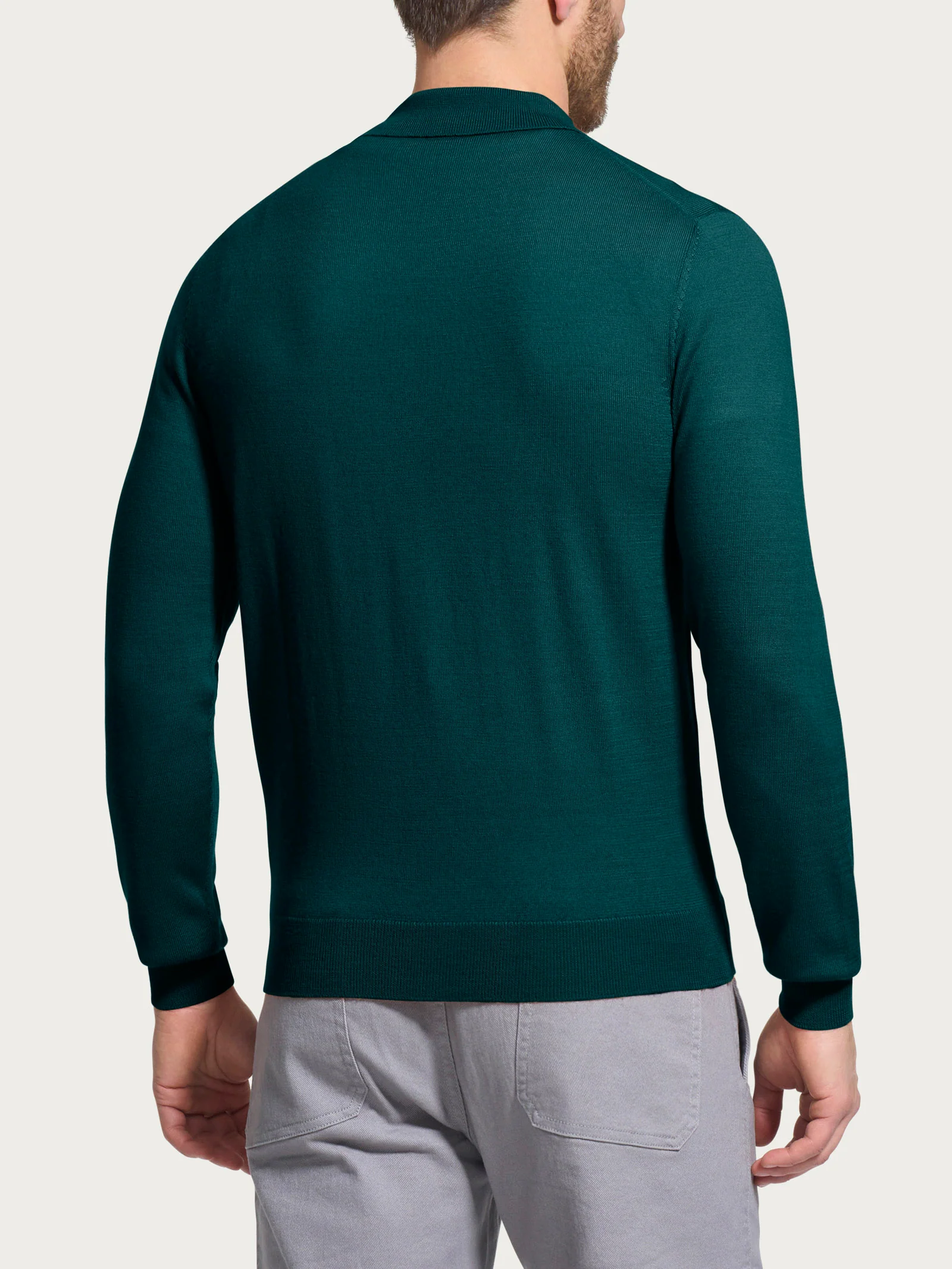 Polo in Merino Soft - Ponderosa Pine - Image 2