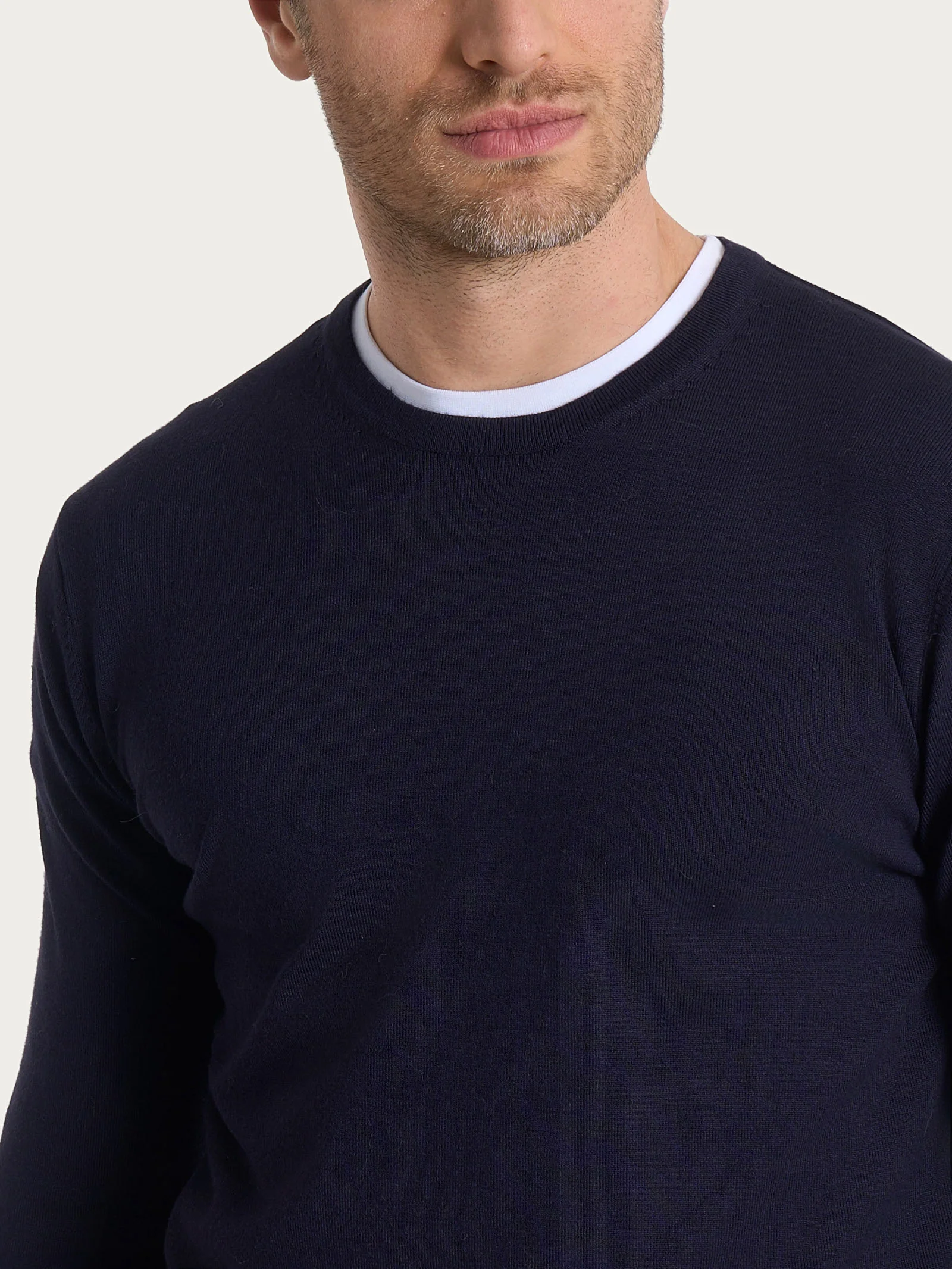 Pull girocollo Four Seasons - Bleu - Image 3
