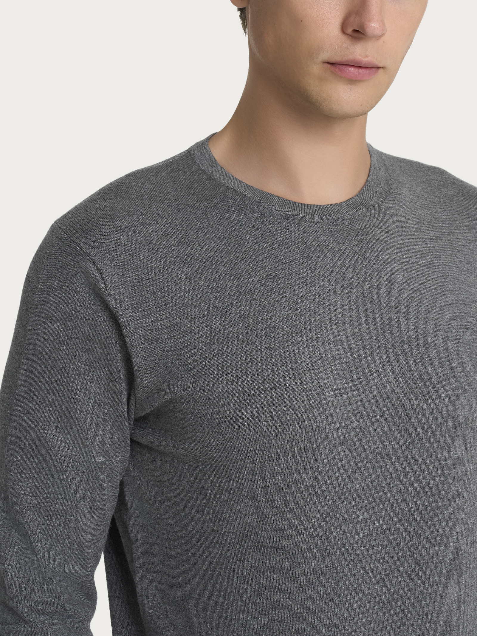Pull girocollo Four Seasons - Ardesia Mel. - Image 3